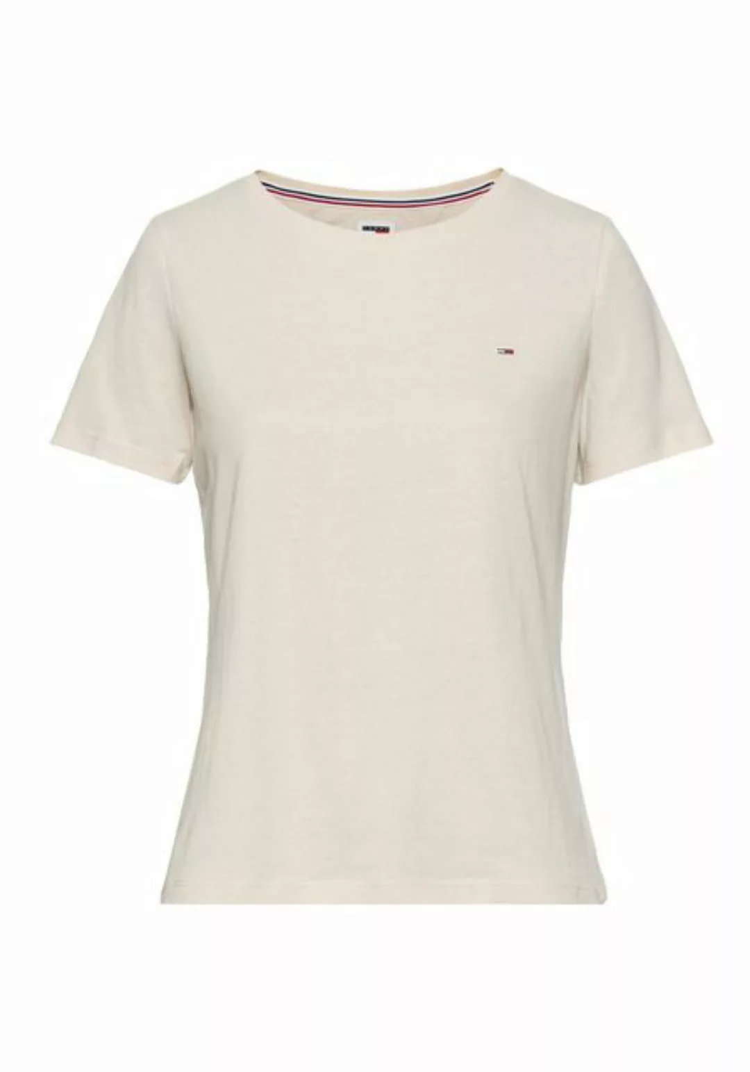 Tommy Jeans Rundhalsshirt TJW SOFT JERSEY TEE mit Tommy Jeans Logo-Flag auf günstig online kaufen