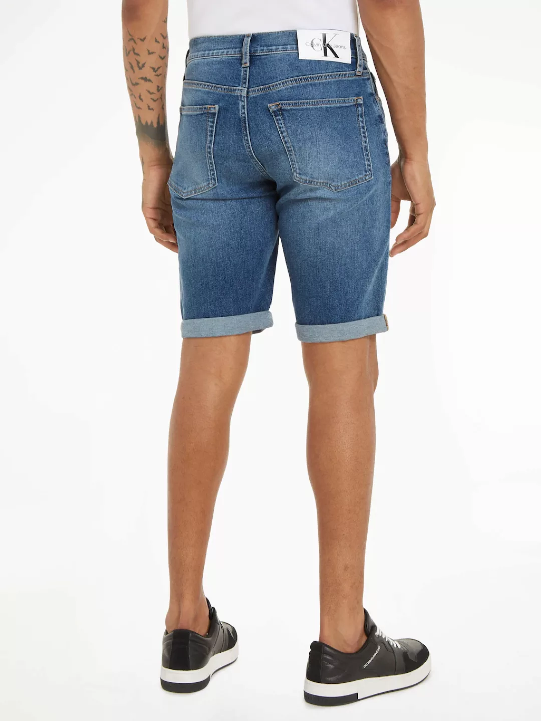 Calvin Klein Jeans Jeansshorts SLIM SHORT in klassischer 5-Pocket-Form günstig online kaufen