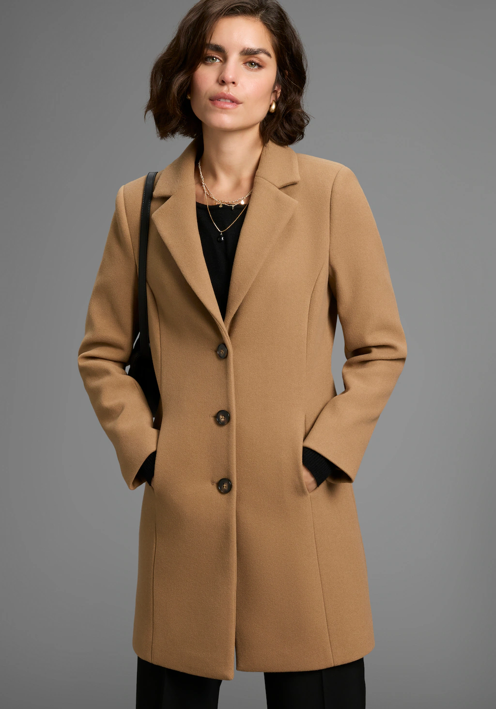 Laura Scott Kurzmantel, perfekt für den Übergang günstig online kaufen