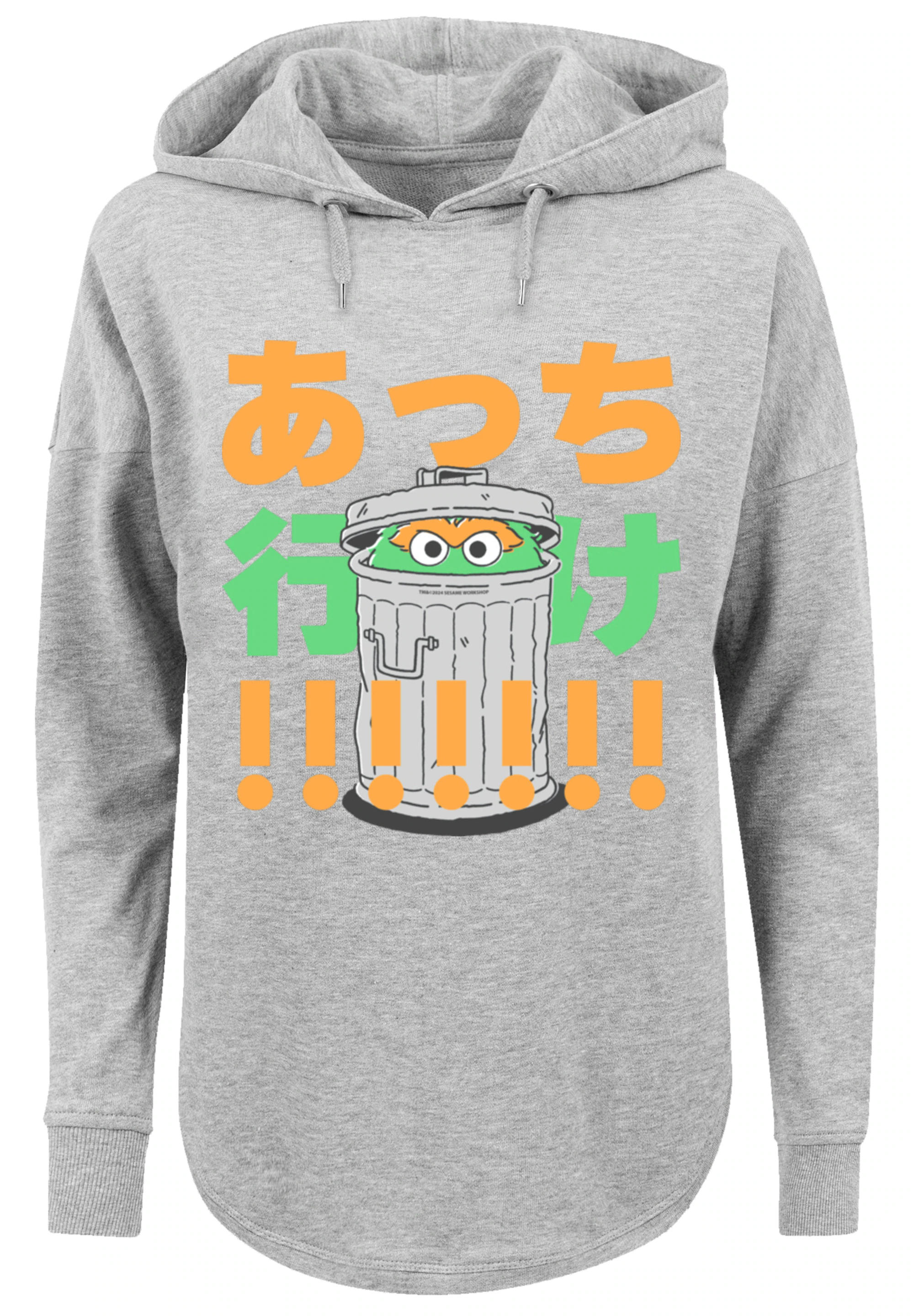 F4NT4STIC Kapuzenpullover "Sesamstraße Oscar Trashcan", Premium Qualität günstig online kaufen