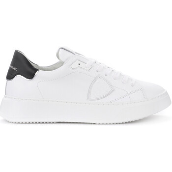 Philippe Model  Sneaker Sneaker  Temple L in weißem Leder mit günstig online kaufen