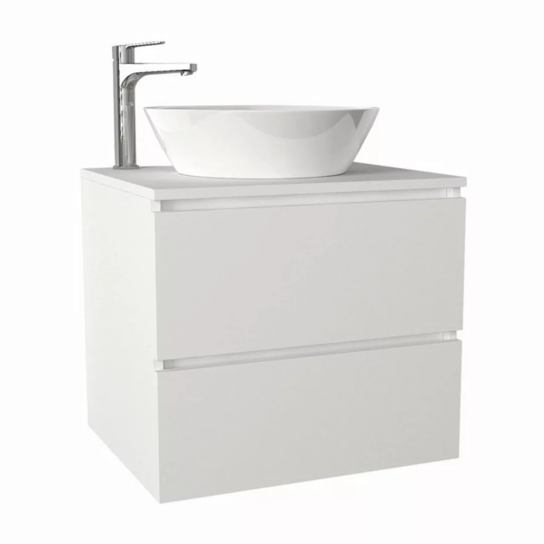 moebel17 Barschrank Waschbeckenunterschrank Hängend Carmita Weiß günstig online kaufen