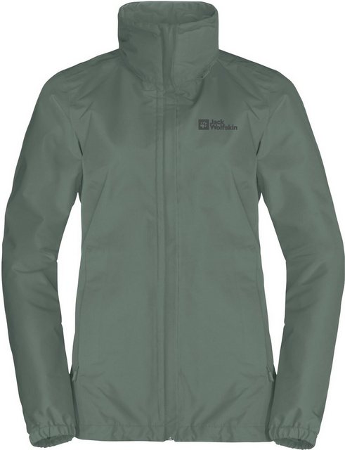 Jack Wolfskin Outdoorjacke STORMY POINT 2L JKT W HEDGE GREEN günstig online kaufen