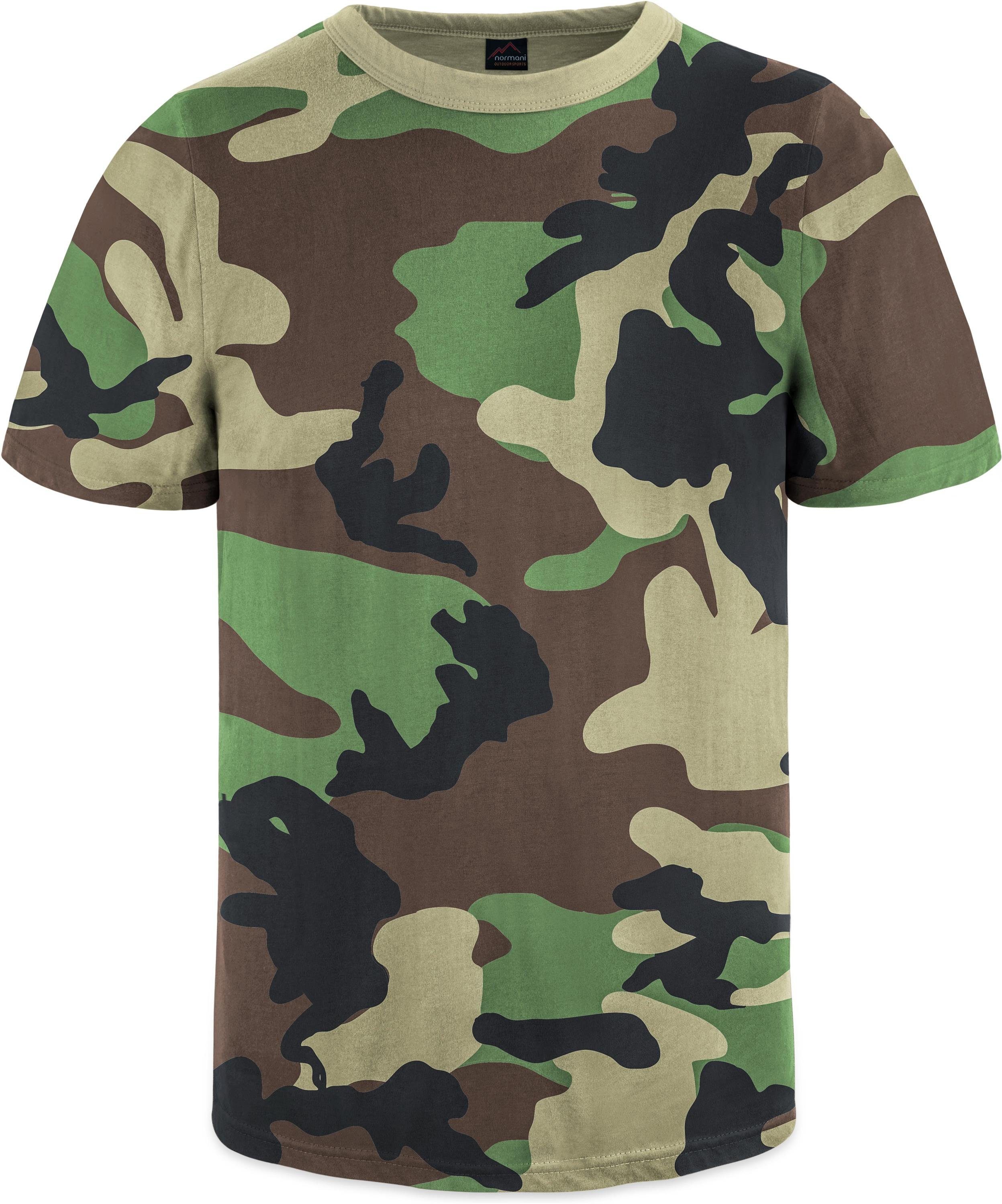 normani Funktionsshirt Herren Bundeswehr Freizeit T-Shirt günstig online kaufen