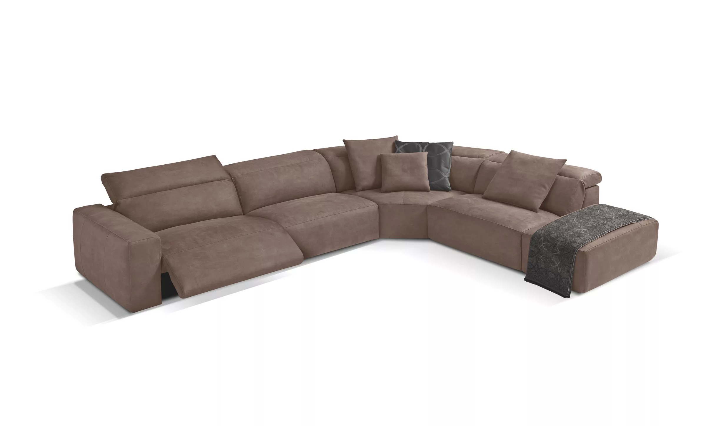Egoitaliano Ecksofa »Beverly, extravangantes Designsofa mit erstklassigem S günstig online kaufen