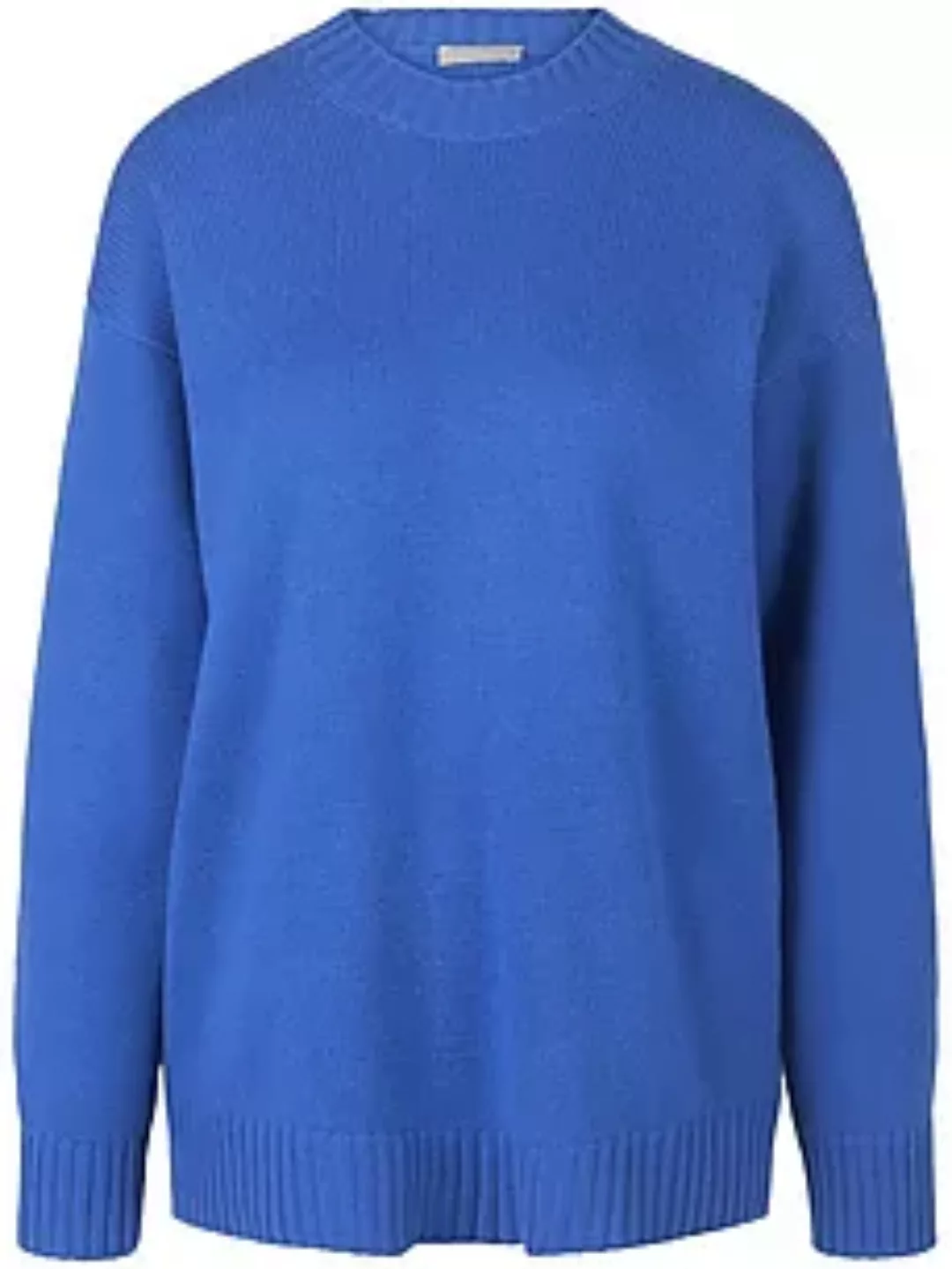 Rundhals-Pullover include blau günstig online kaufen