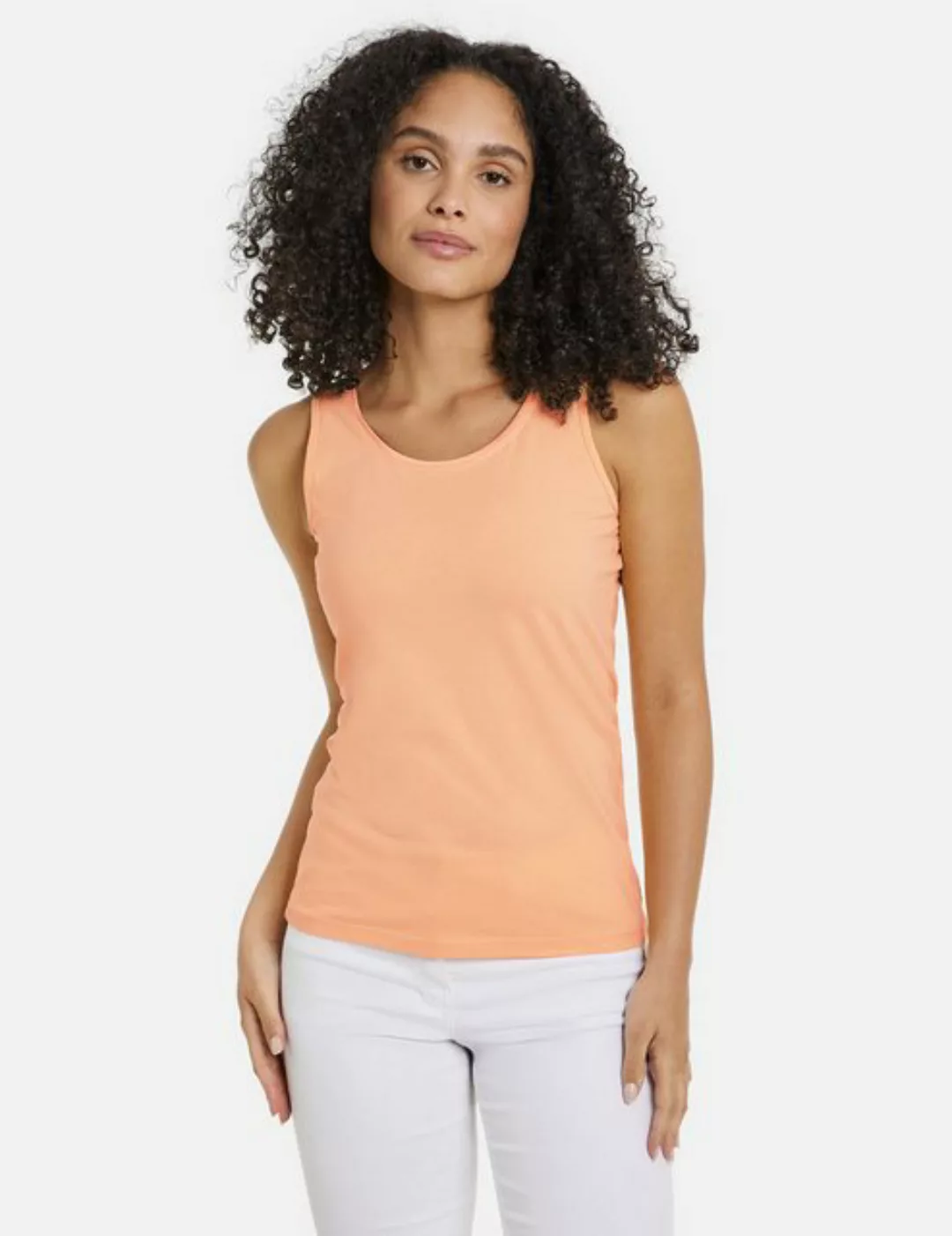 GERRY WEBER Shirttop Basic Top aus nachhaltigem Baumwoll-Stretch günstig online kaufen
