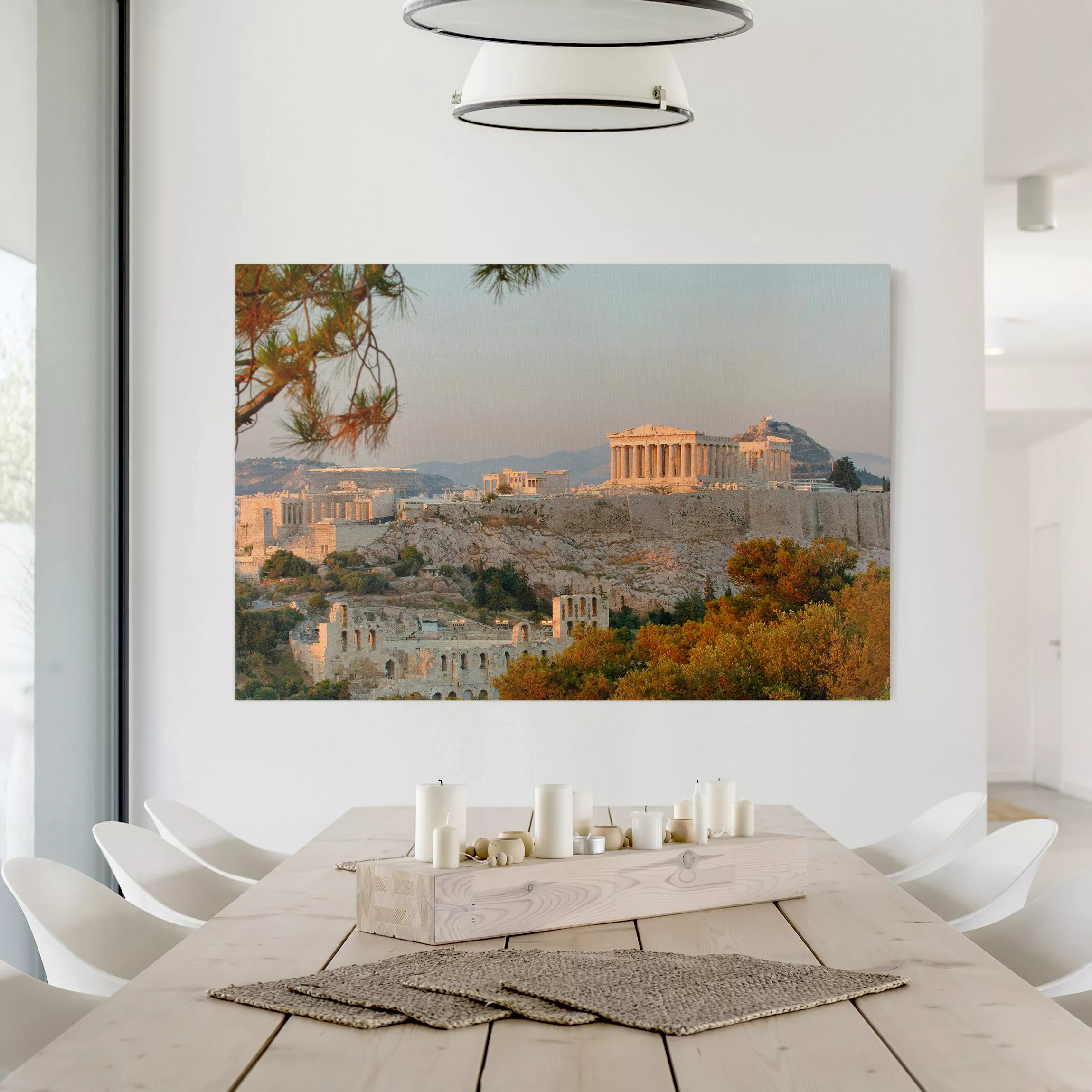 Leinwandbild Architektur & Skyline - Querformat Akropolis günstig online kaufen