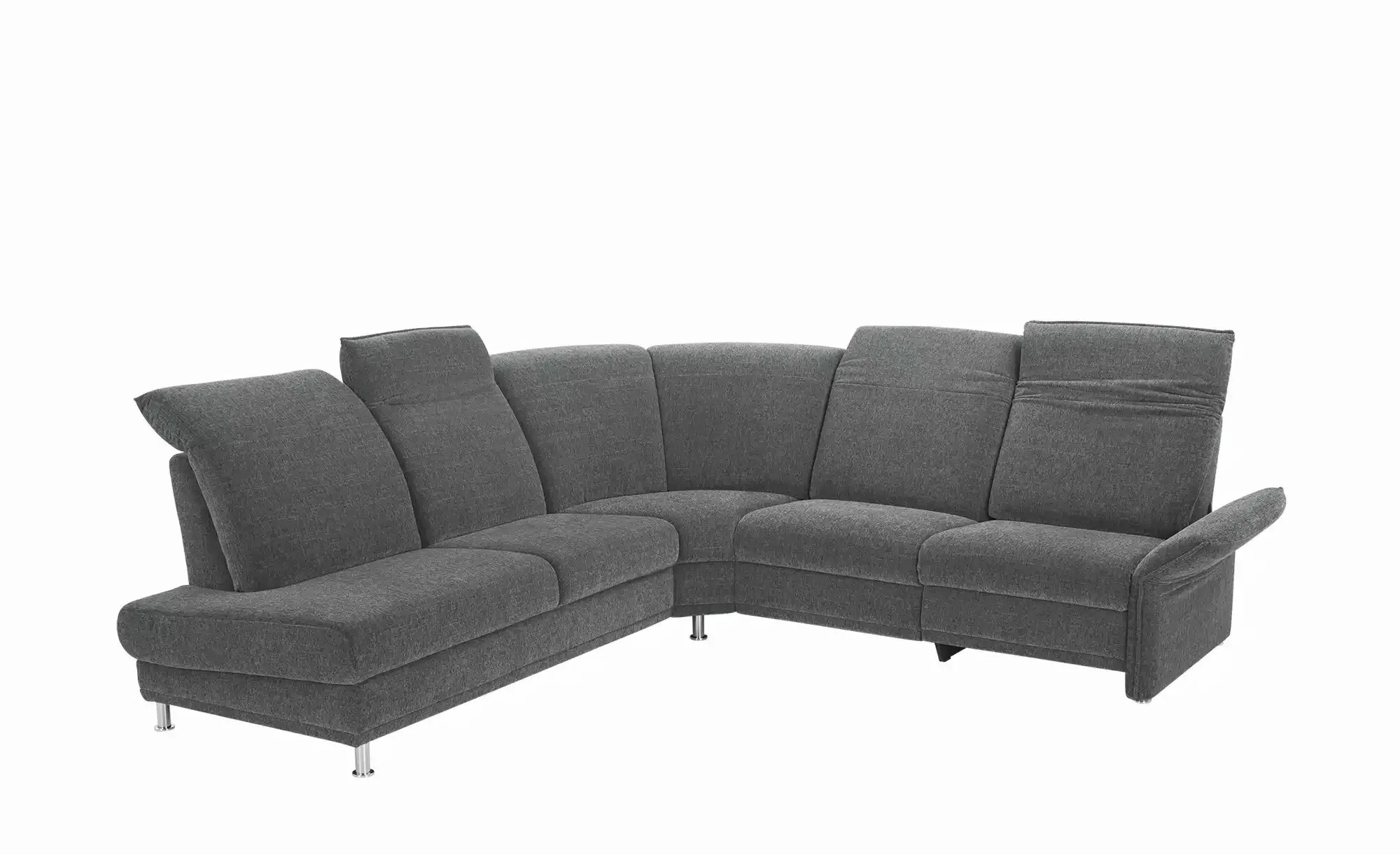 Polstermöbel Oelsa Ecksofa  Messina ¦ grau ¦ Maße (cm): B: 267 H: 92 T: 277 günstig online kaufen