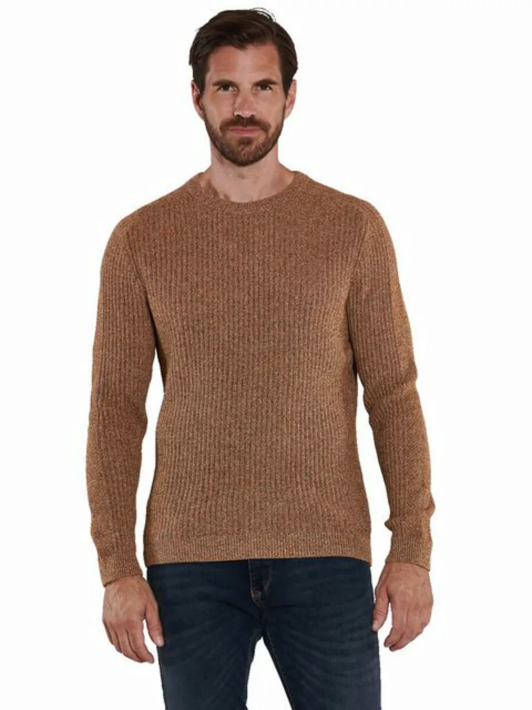 Engbers Rundhalspullover Pullover meliert günstig online kaufen