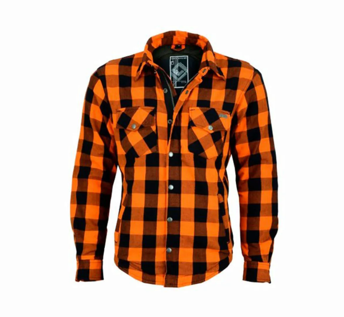 BOS Motorradjacke Lumber Jacket - orange - 3XL günstig online kaufen