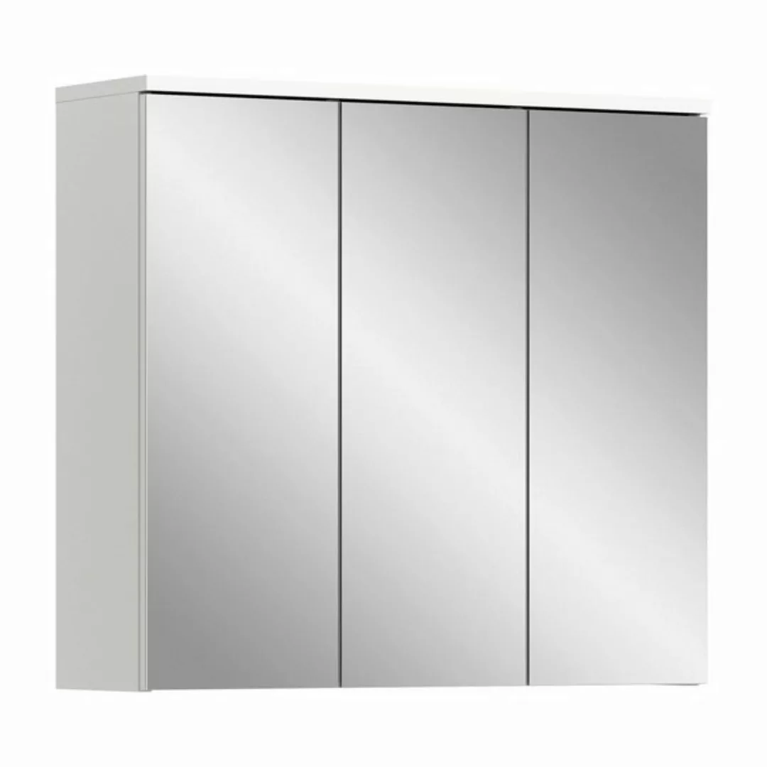 freiraum Badezimmerspiegelschrank Mood in Weiß - 65x60x20cm (BxHxT) günstig online kaufen