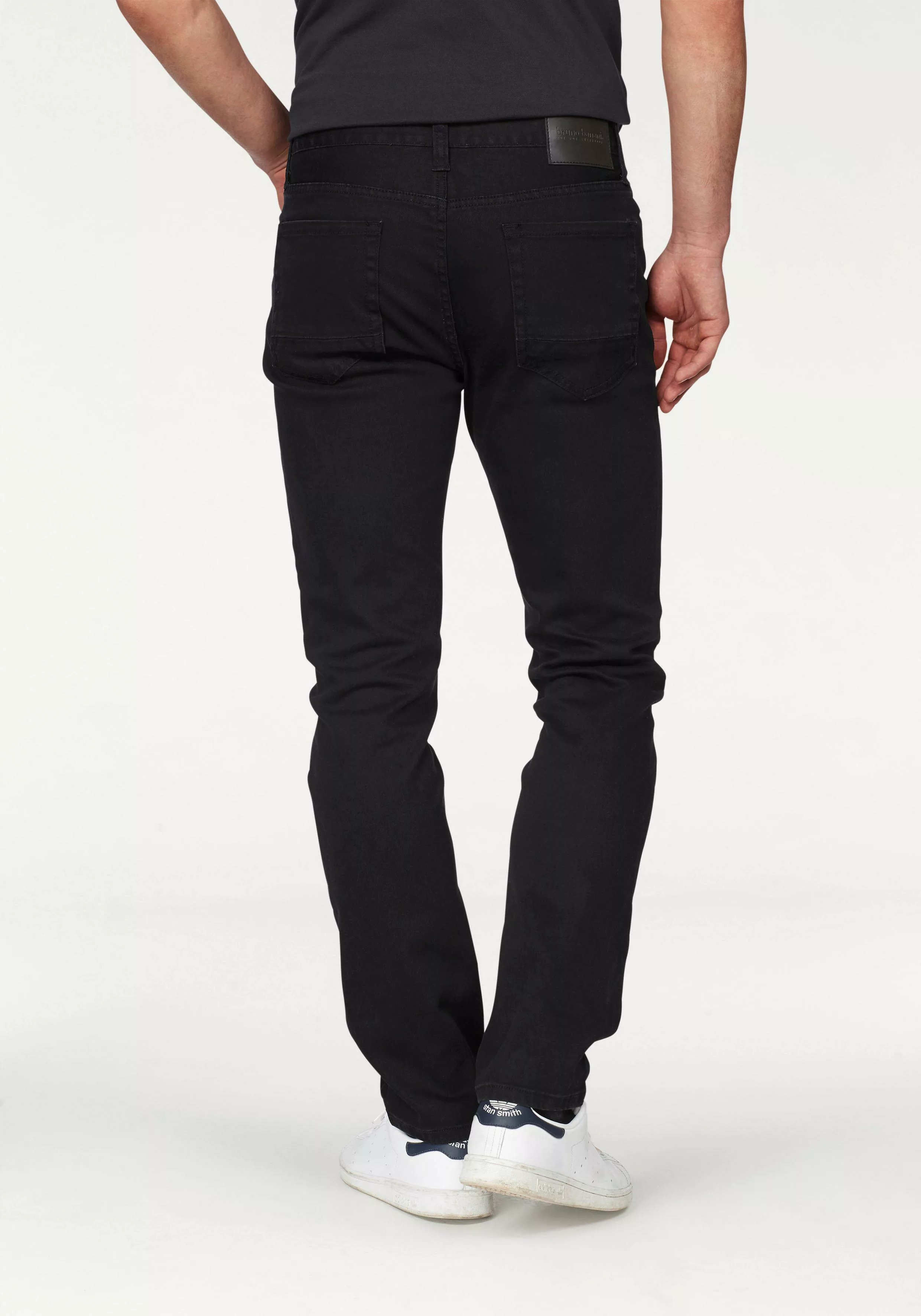 Bruno Banani Straight-Jeans "Hutch", gerade Beinform, teilweise mit modisch günstig online kaufen