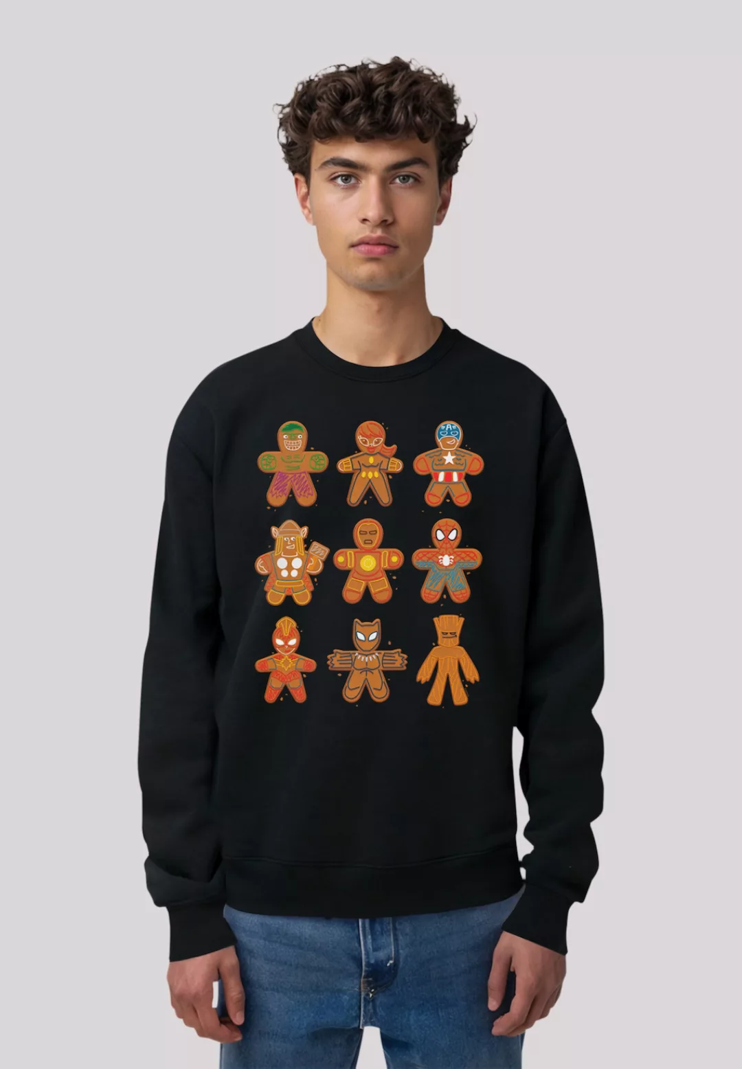 F4NT4STIC Sweatshirt "Marvel Universe Christmas Gingerbread Avengers", Prem günstig online kaufen