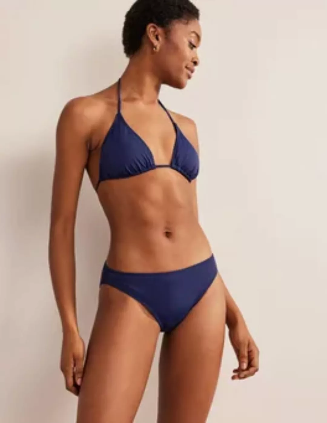 Klassische Bikinihose Damen Boden, Französisch-Marineblau, SS24WP531 günstig online kaufen