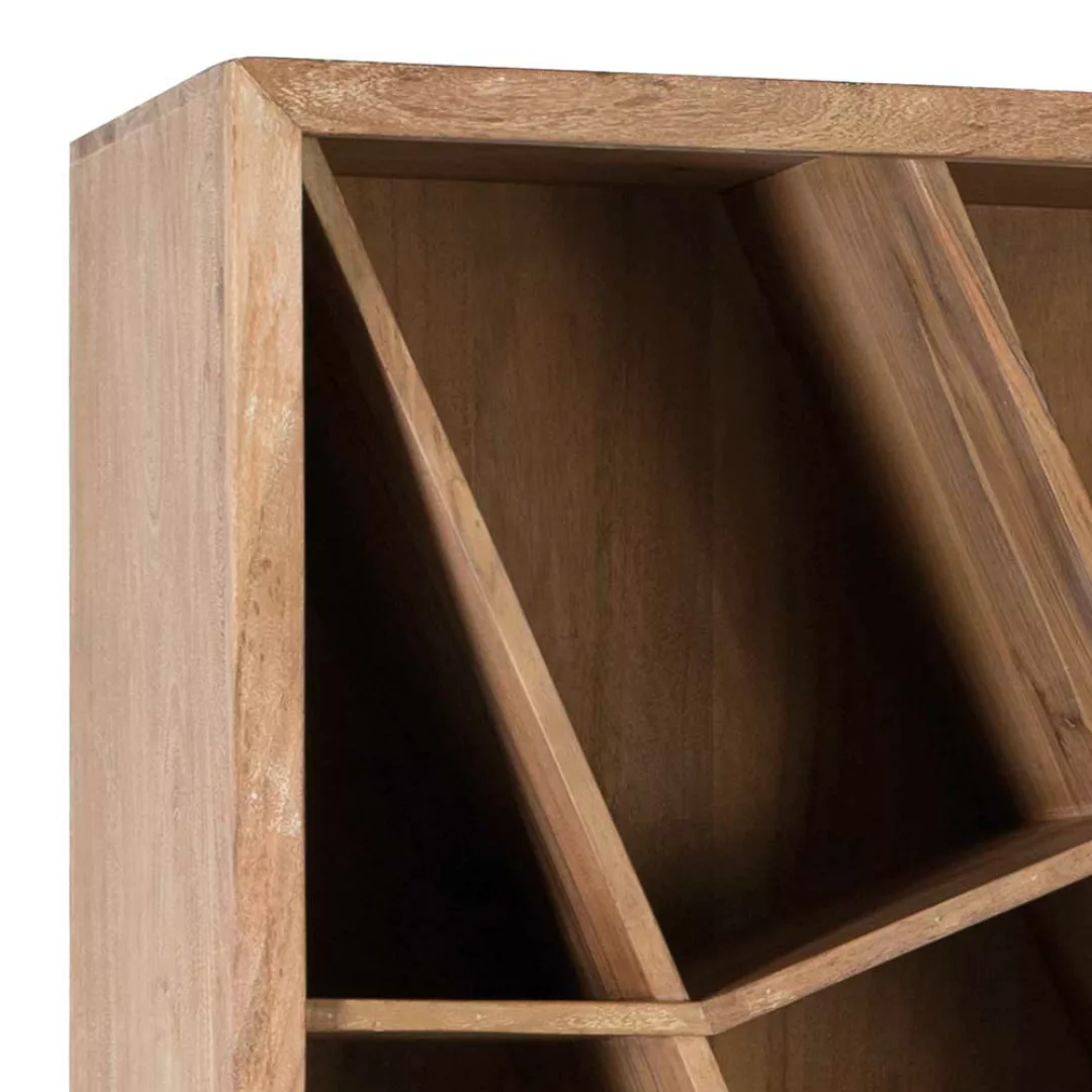 Bücherregal Holzregal aus Akazie Massivholz handgearbeitet günstig online kaufen