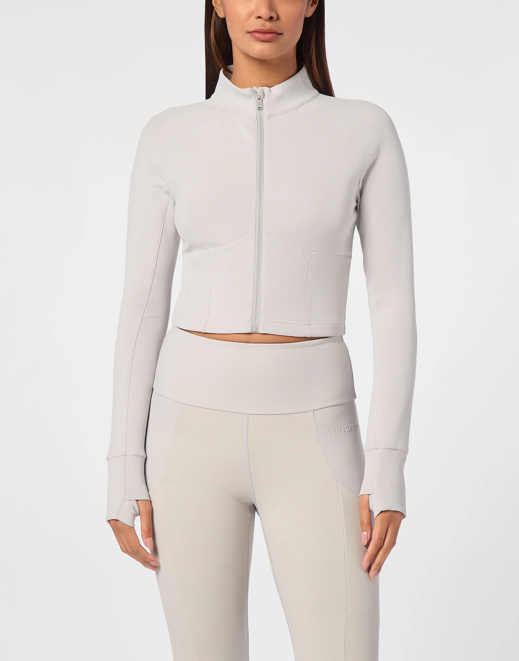 PLEIN SPORT Lauftop "Sport Top Cropped Top" günstig online kaufen