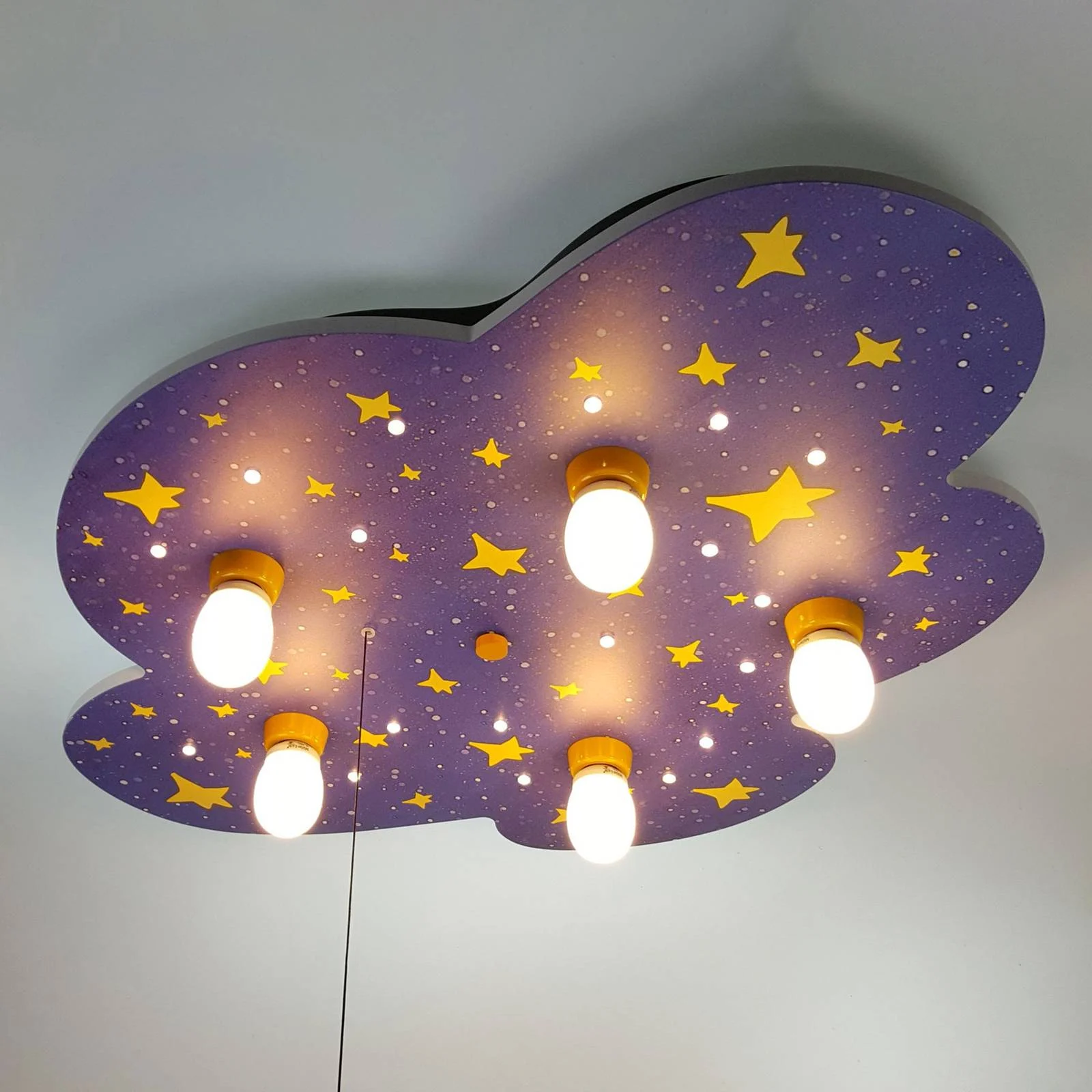Deckenlampe Nachthimmel, 5-flammig, 20 LEDs, WiFi günstig online kaufen