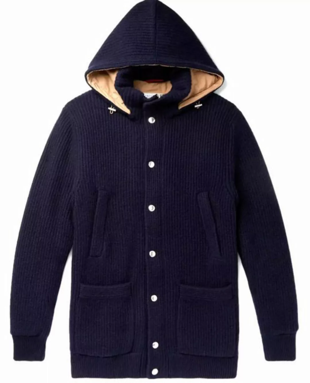 BRUNELLO CUCINELLI Parka Gepolsterter Kaschmir Kapuzenstrickjacke Jacke mit günstig online kaufen