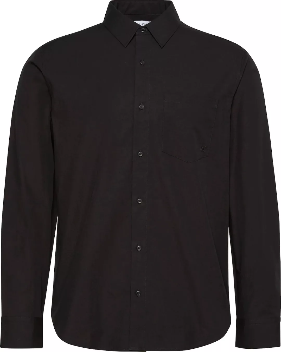 Calvin Klein Jeans Langarmhemd "LS POPLIN CLASSIC SHIRT", mit Monogramm-Sti günstig online kaufen