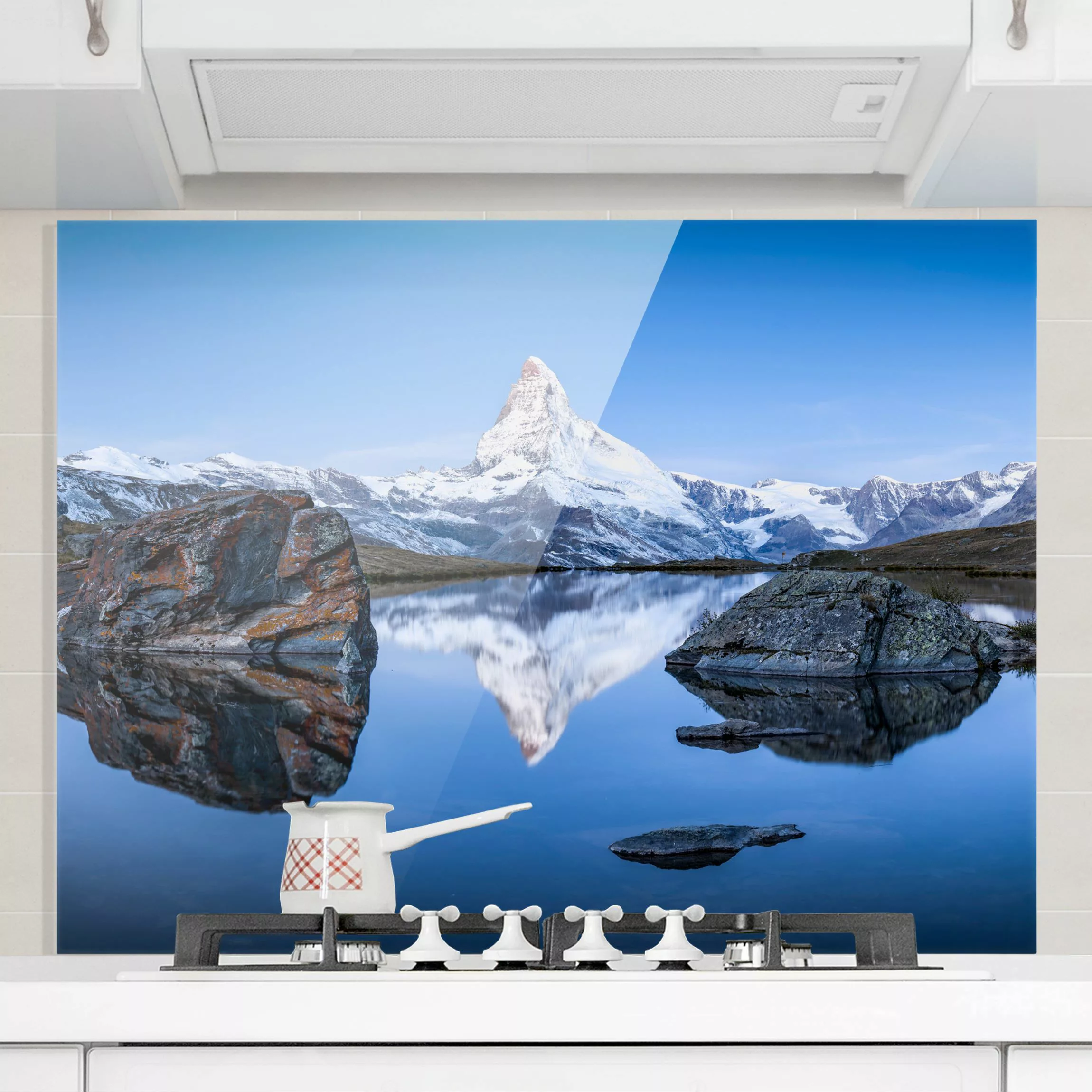 Spritzschutz Stellisee vor dem Matterhorn günstig online kaufen
