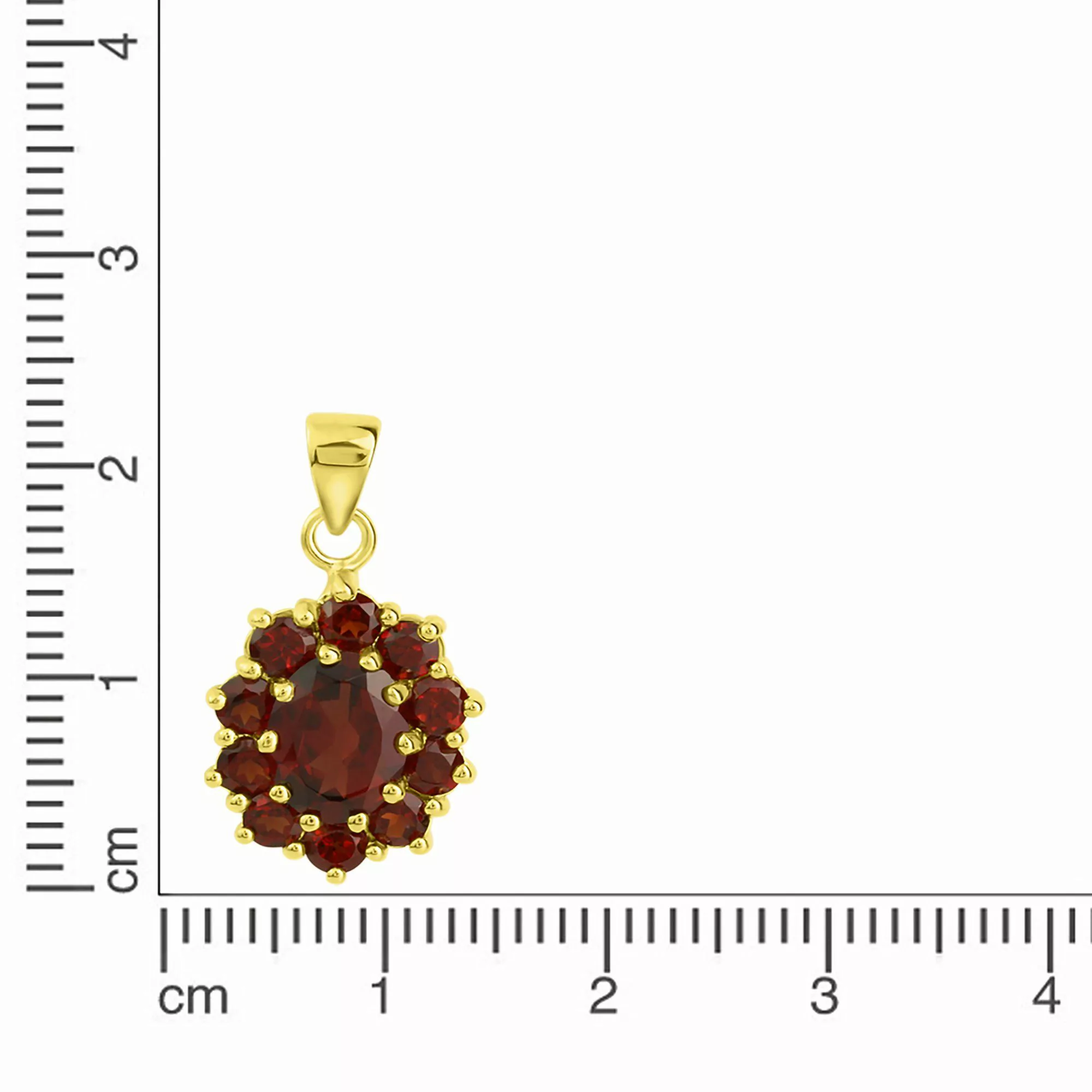 Vivance Kettenanhänger 925/- Sterling Silber vergoldet günstig online kaufen