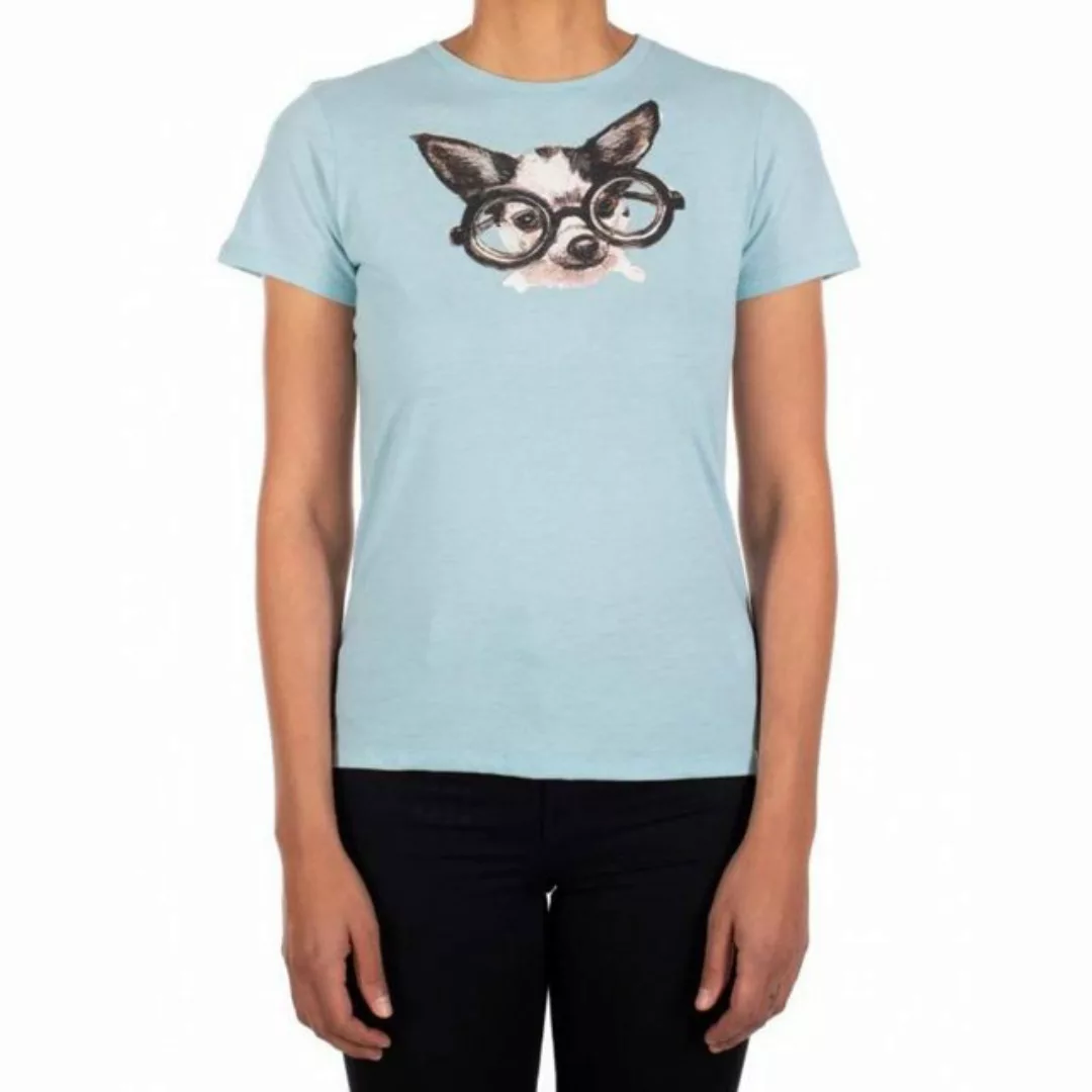 iriedaily T-Shirt T-Shirt Ieiedaily It Doggy, G L, F aqua melange günstig online kaufen