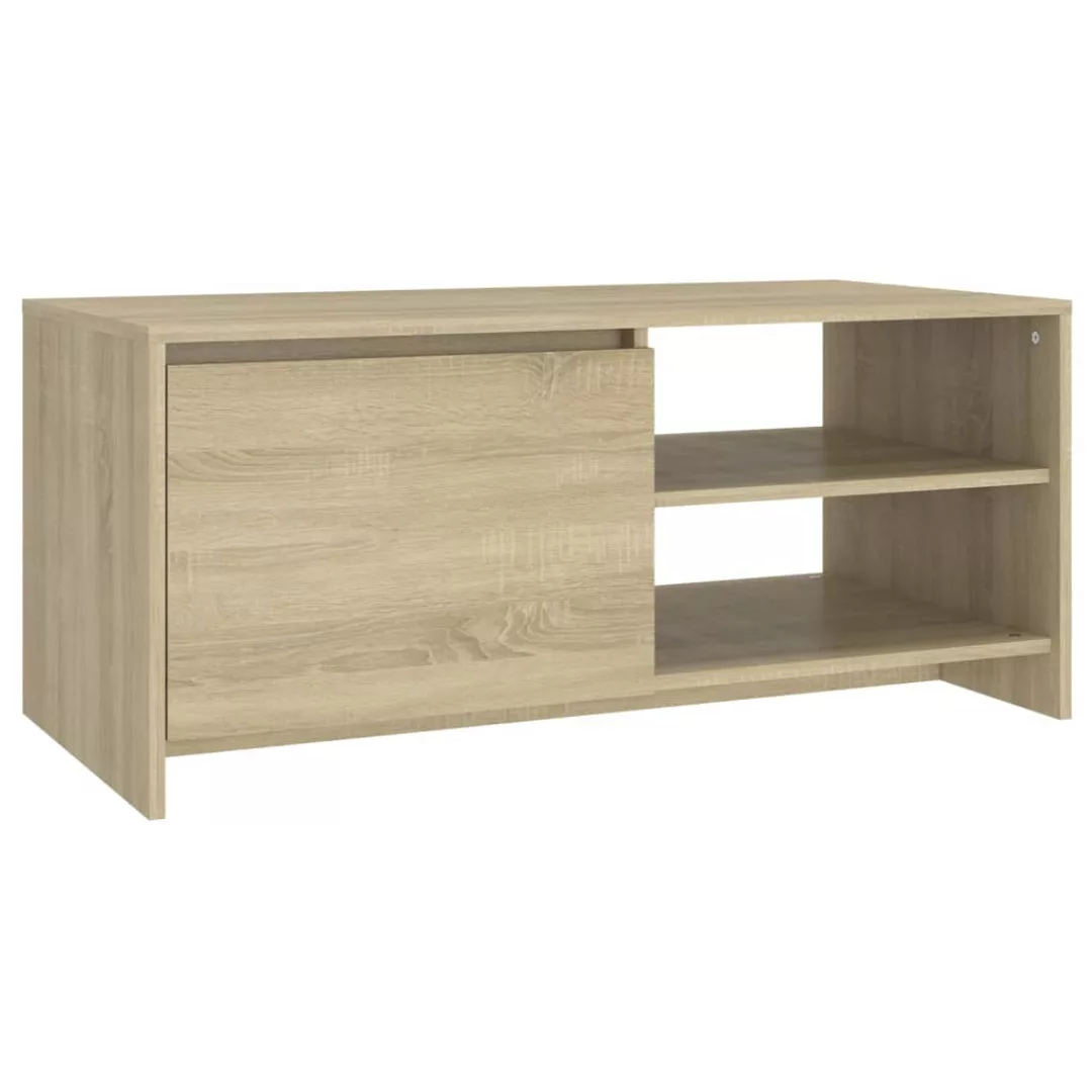 Vidaxl Couchtisch Sonoma-eiche 102x50x45 Cm Holzwerkstoff günstig online kaufen