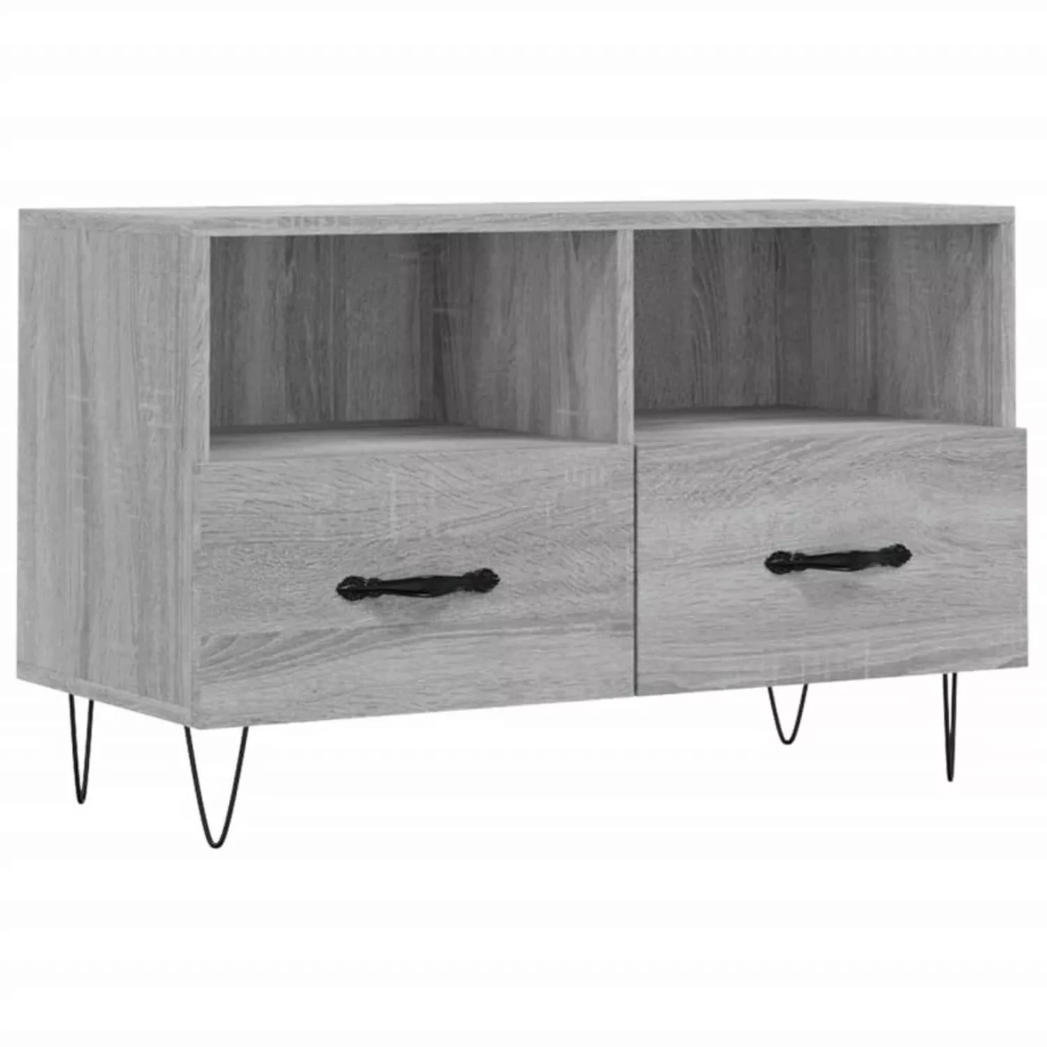 VidaXL TV-Schrank Grau Sonoma 80x36x50 cm Holzwerkstoff  Modell 5 günstig online kaufen