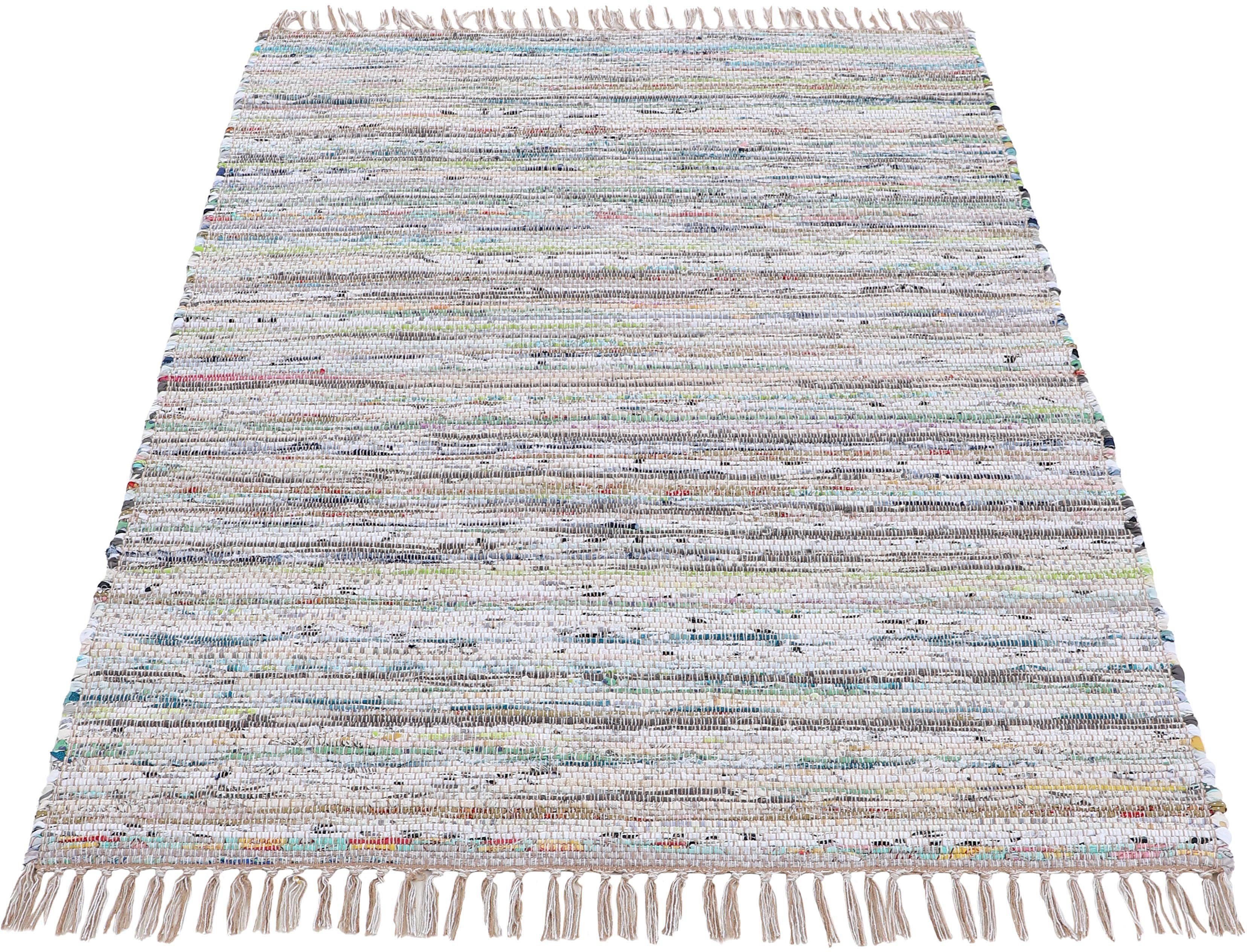 carpetfine Teppich »Kelim Chindi, Wendeteppich«, rechteckig, 6 mm Höhe, han günstig online kaufen