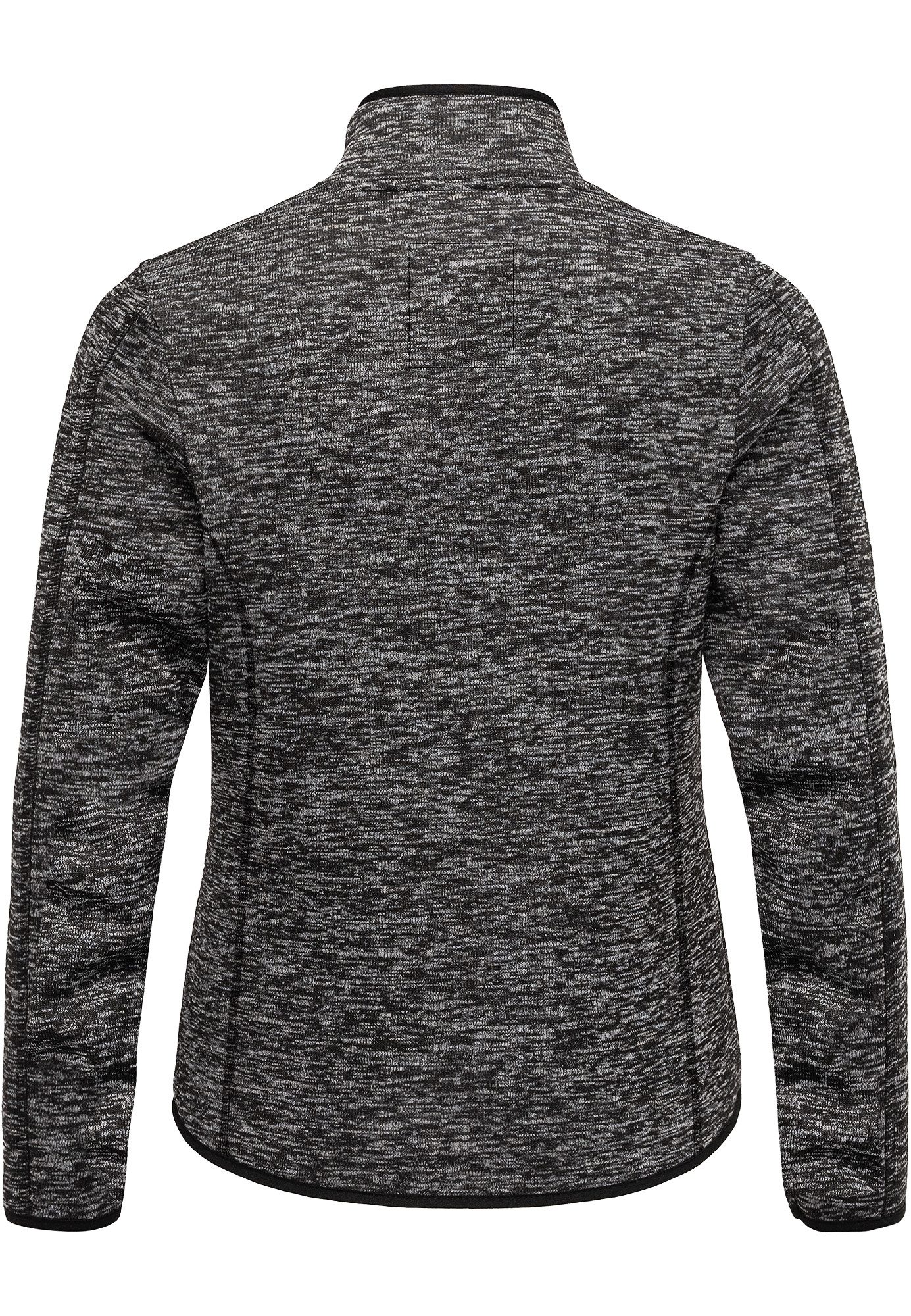 REPUBLIX Fleecejacke EBONY Damen Strickfleece Sweatjacke günstig online kaufen