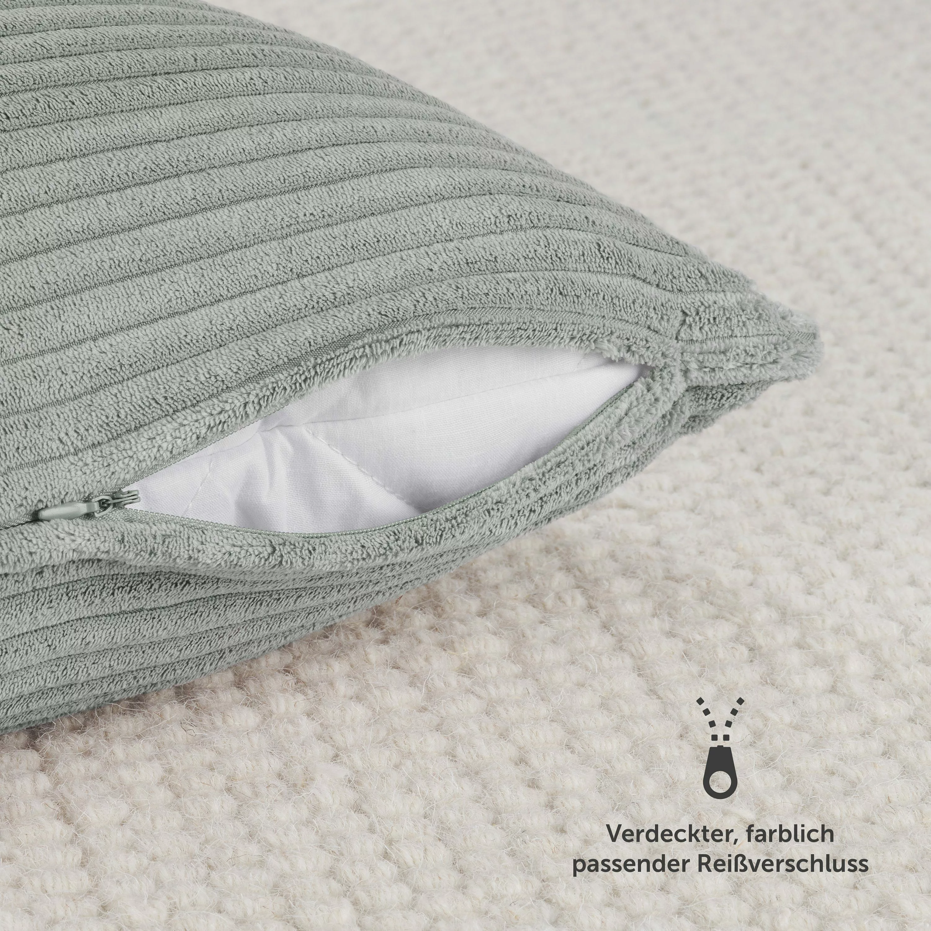 Blumtal Kissenhülle 2er Set Kissenbezug 40x40 günstig online kaufen