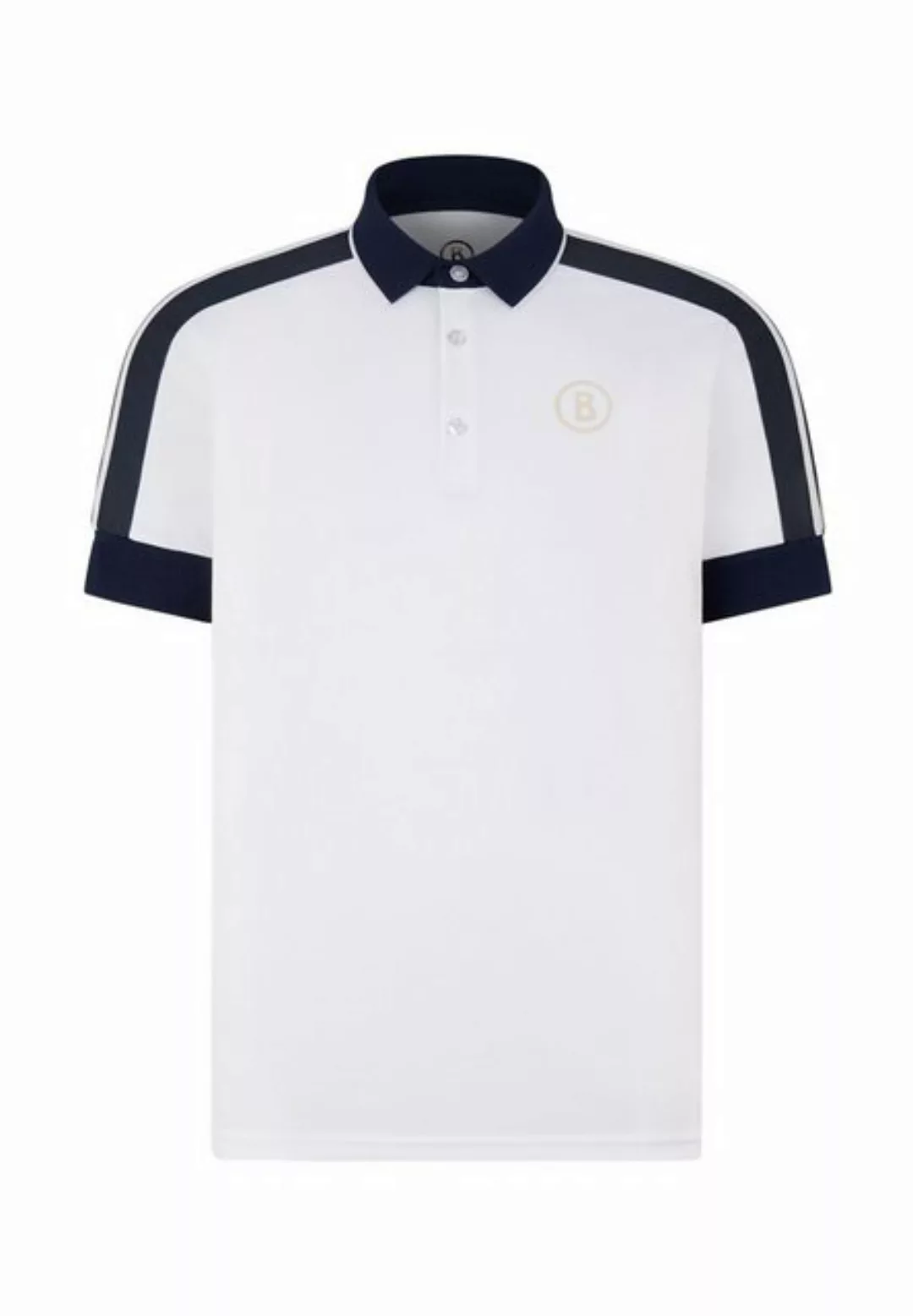 BOGNER Trainingspullover Bogner Herren Poloshirt CLAUDIUS 5104 white günstig online kaufen