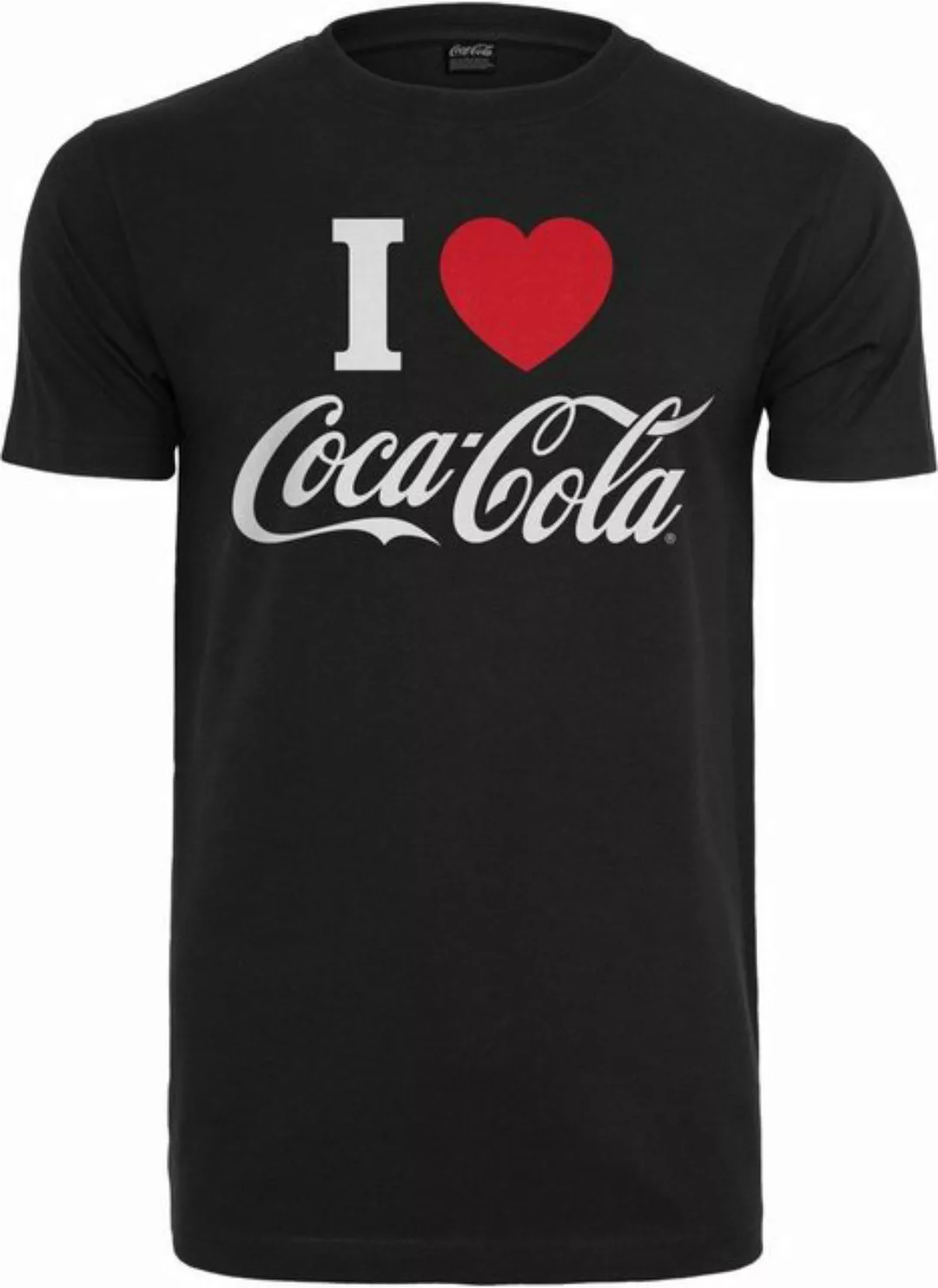 Merchcode T-Shirt Coca Cola I Love Coke Tee günstig online kaufen