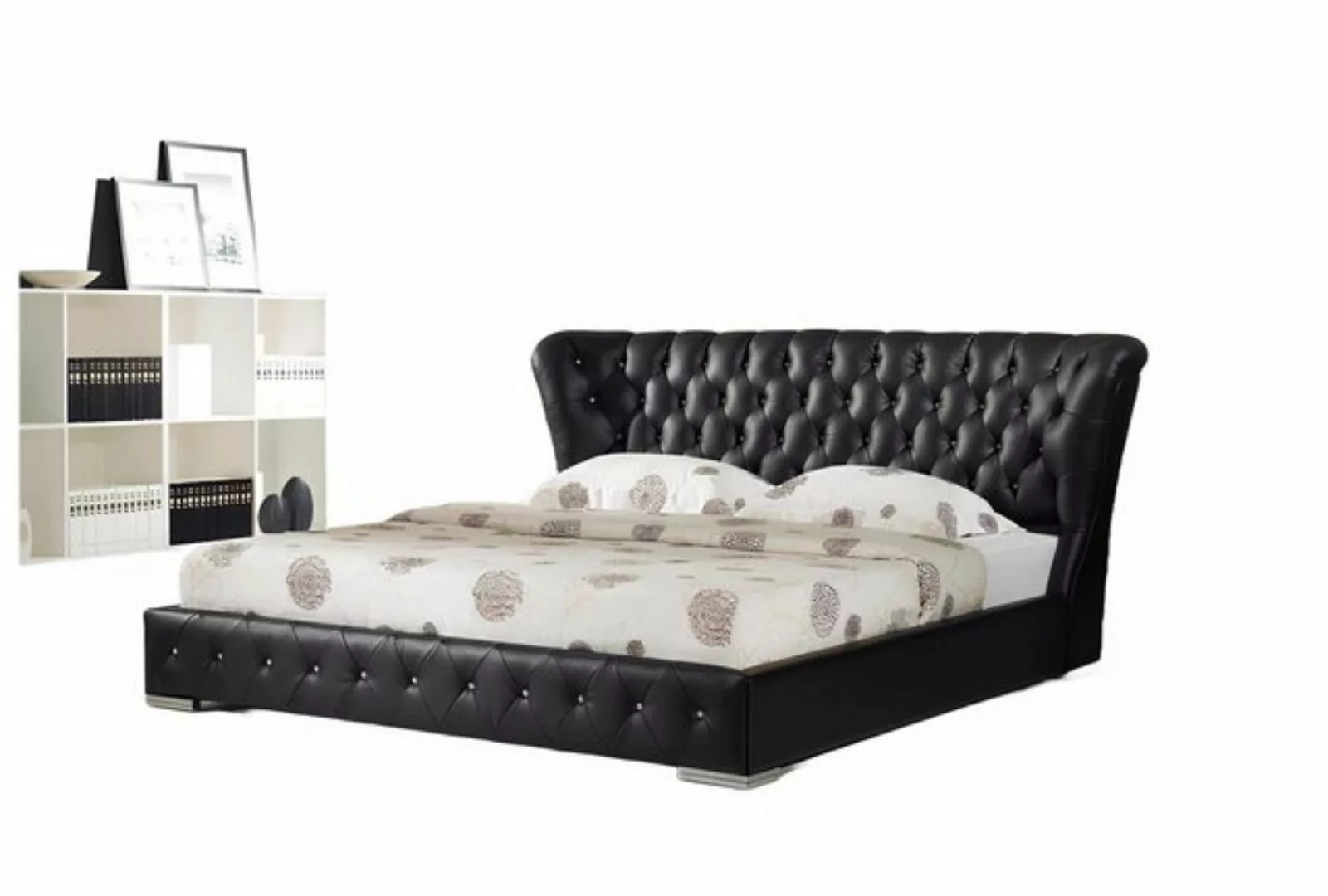 Xlmoebel Bett Neuheit Hotel Designer Polsterbett Chesterfield Boxspringbett günstig online kaufen