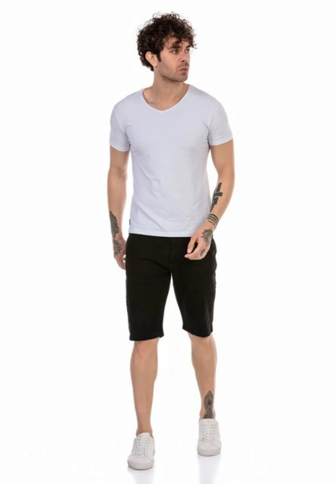 RedBridge Jeansshorts Red Bridge Herren Jeans Shorts Kurze Hose Denim Capri günstig online kaufen