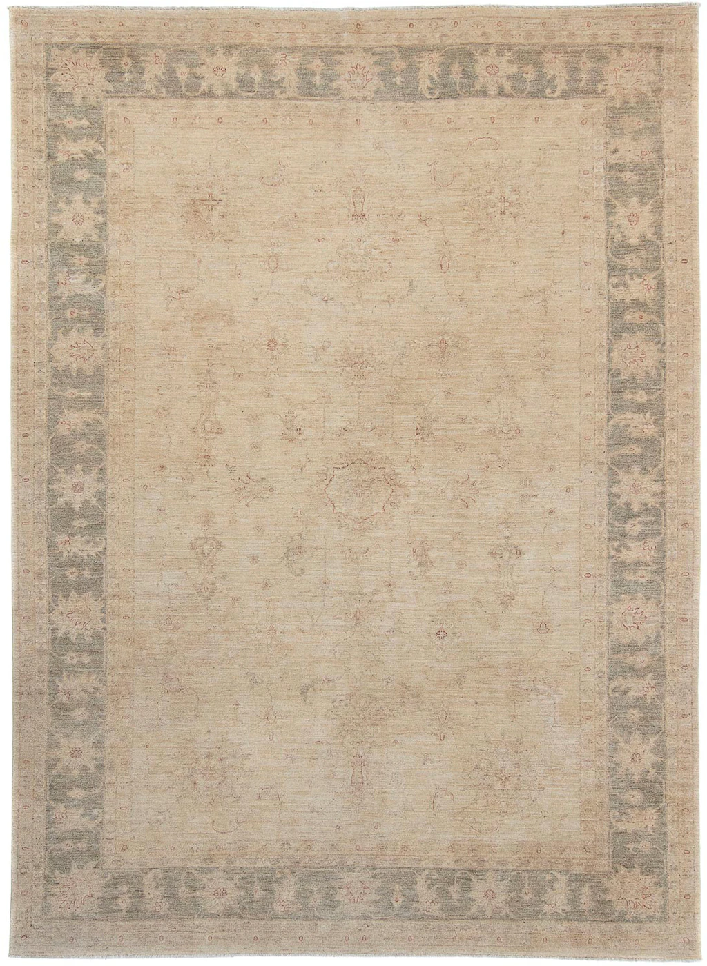 morgenland Orientteppich »Ziegler - 345 x 240 cm - hellbraun«, rechteckig, günstig online kaufen