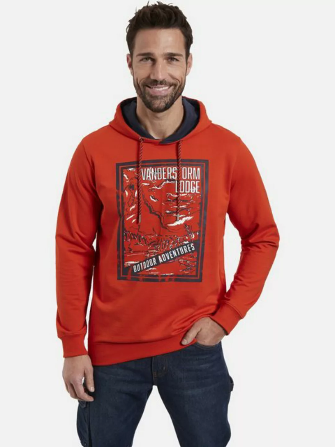 Jan Vanderstorm Kapuzensweatshirt ISVALI +Fit Kollektion, mit Kapuze günstig online kaufen