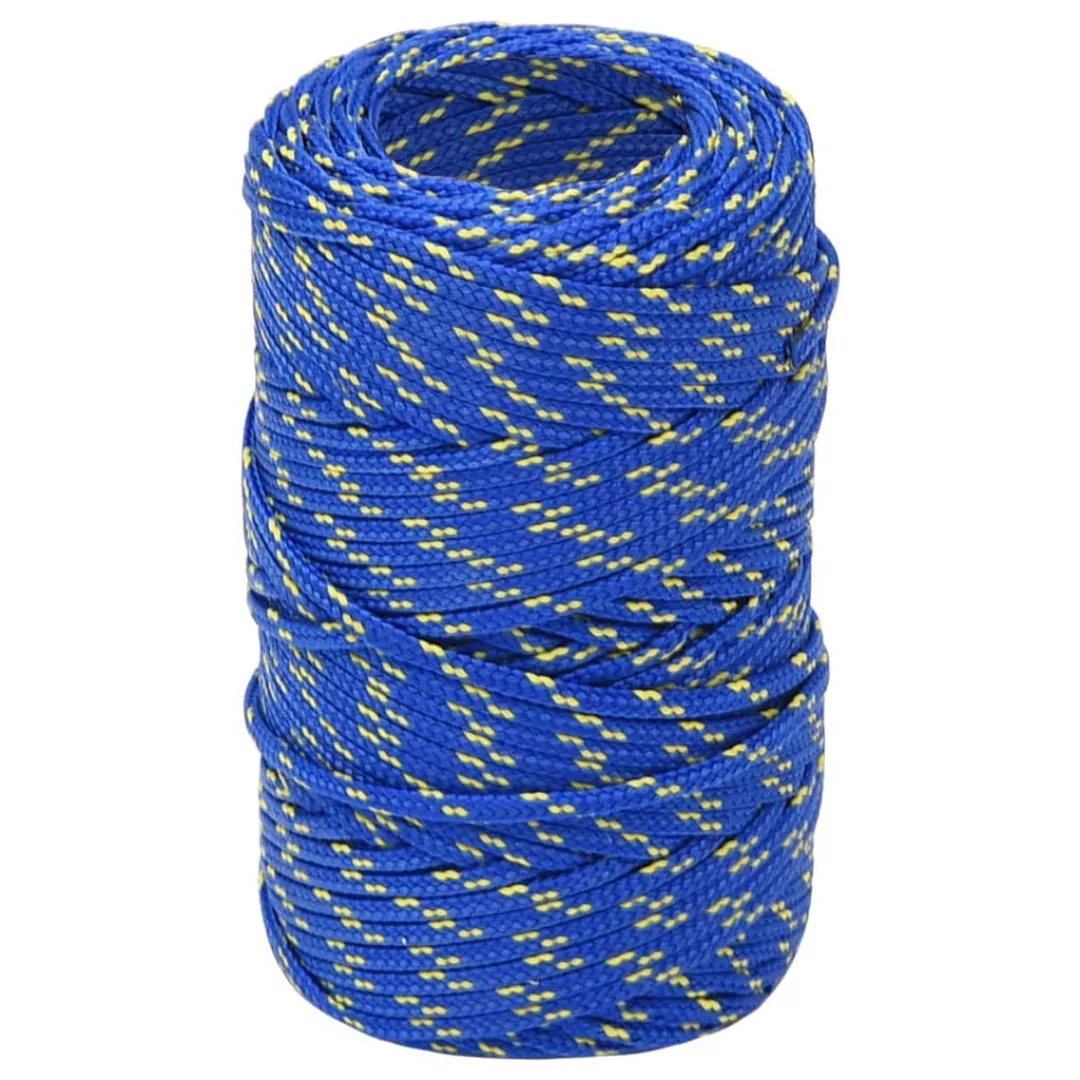 vidaXL Bootsseil Blau 2 mm 25 günstig online kaufen