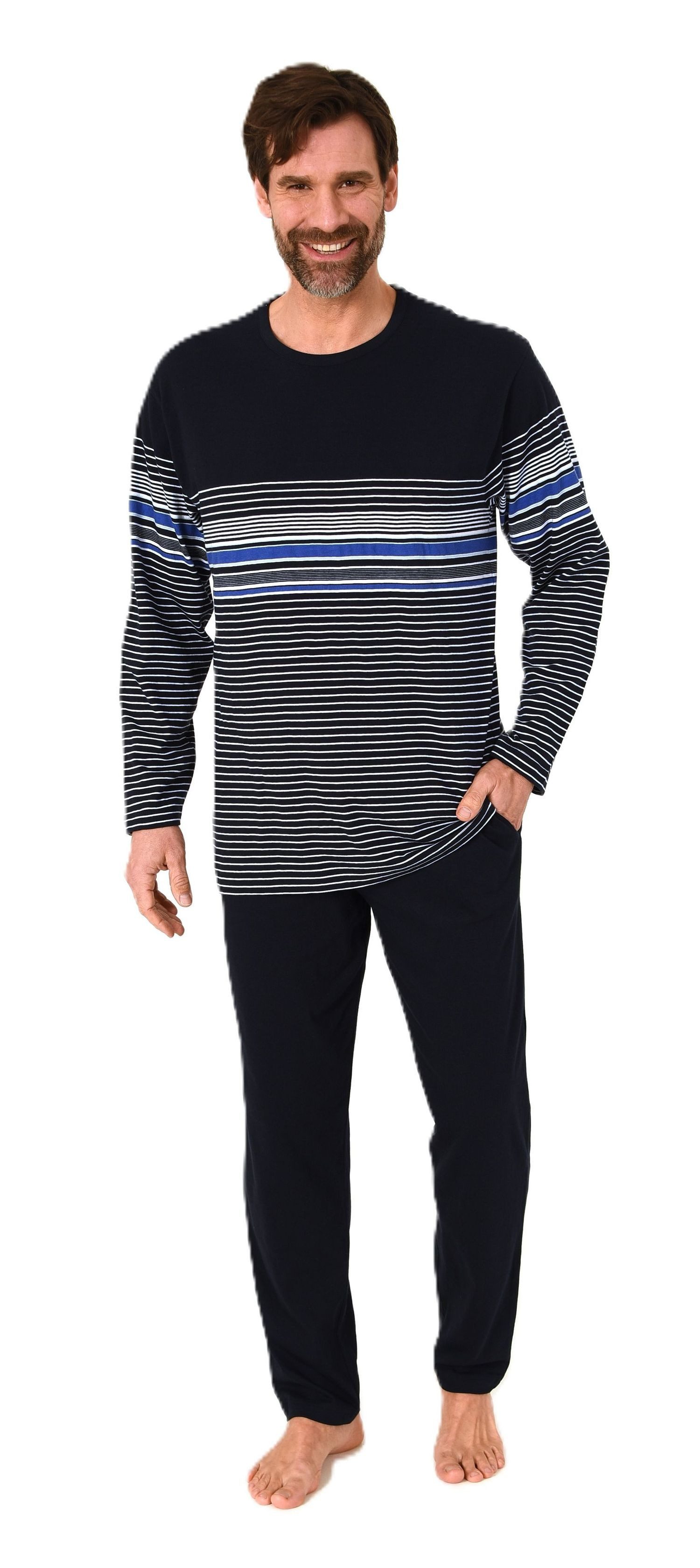 Normann Pyjama Normann Herren Schlafanzug Pyjama günstig online kaufen