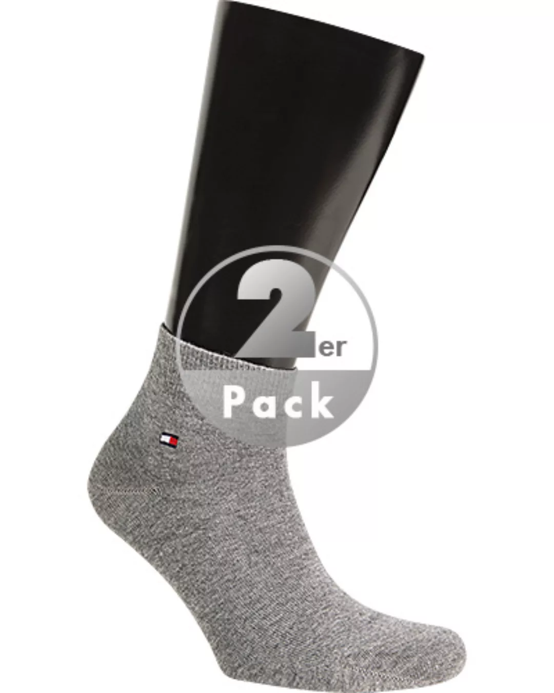 Tommy Hilfiger Herren Quarter Socken Flag - 2er Pack günstig online kaufen