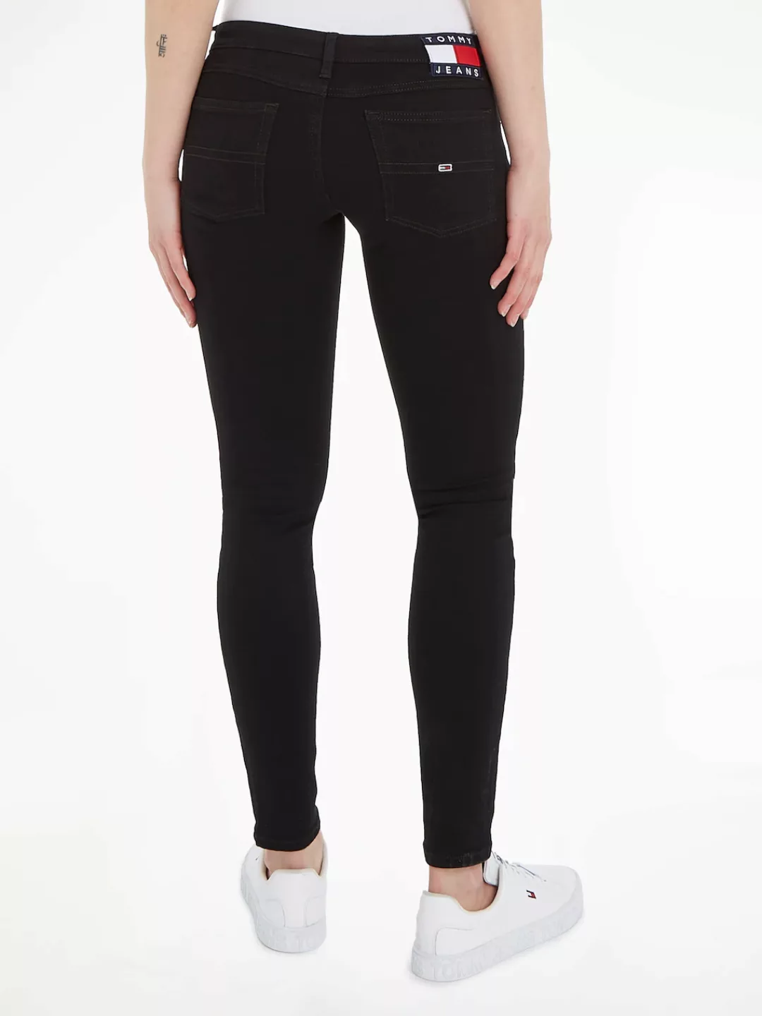 Tommy Jeans Skinny-fit-Jeans mit dezenten Labelapplikationen günstig online kaufen