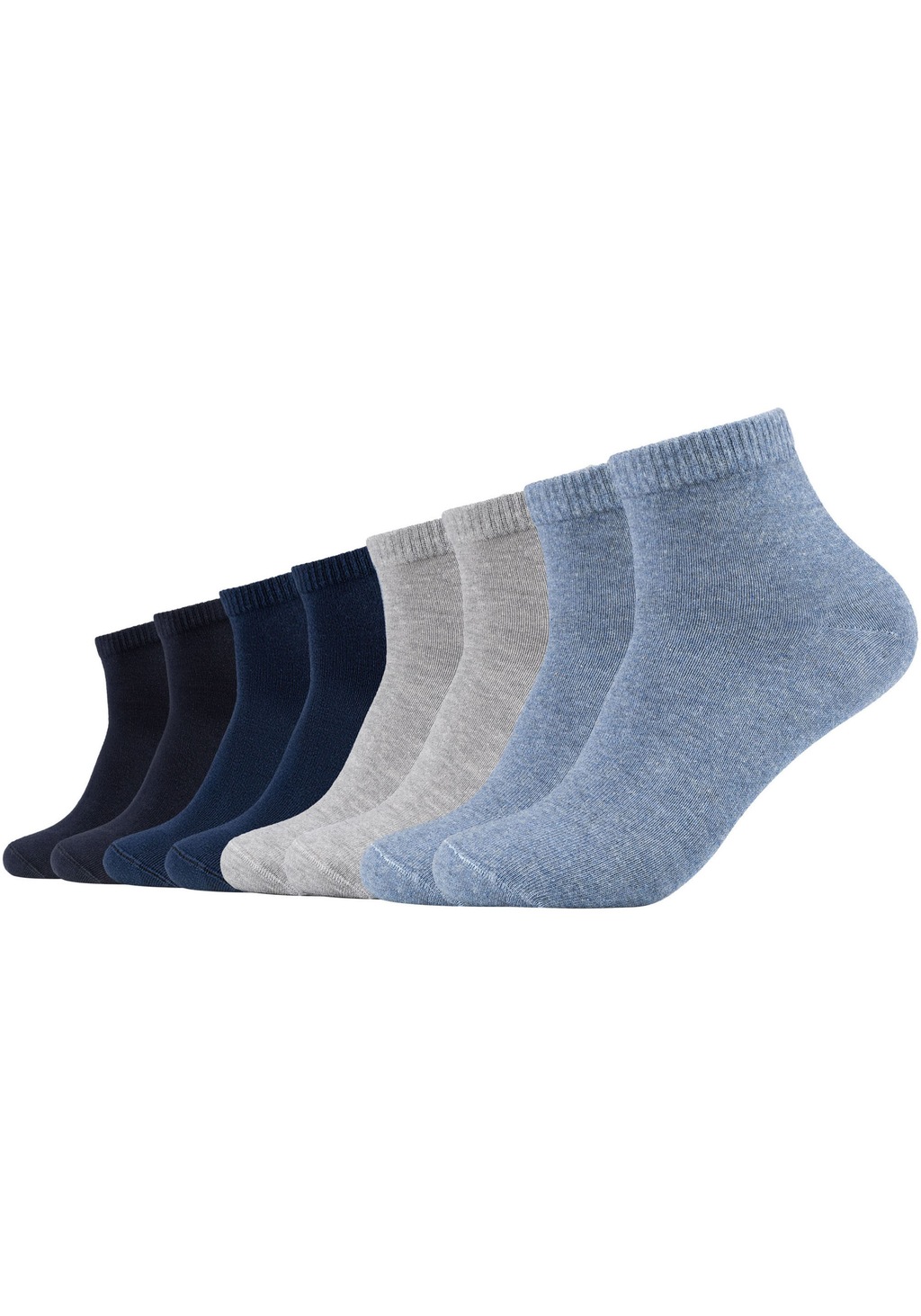 s.Oliver Kurzsocken "essentials", (8er Pack), mit pflegeleichtem Materialmi günstig online kaufen