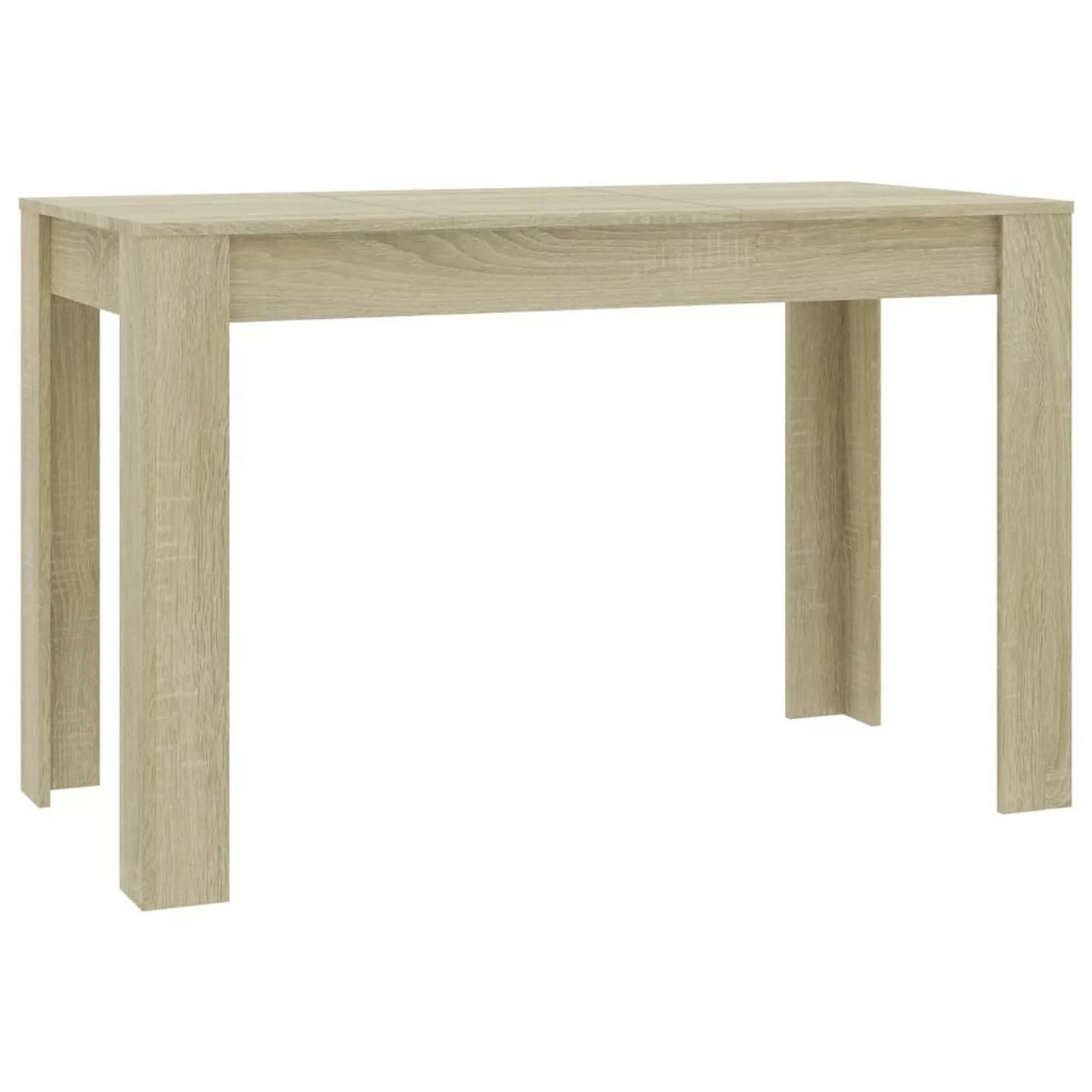 vidaXL Esstisch Sonoma-Eiche 120x60x76 cm Holzwerkstoff günstig online kaufen