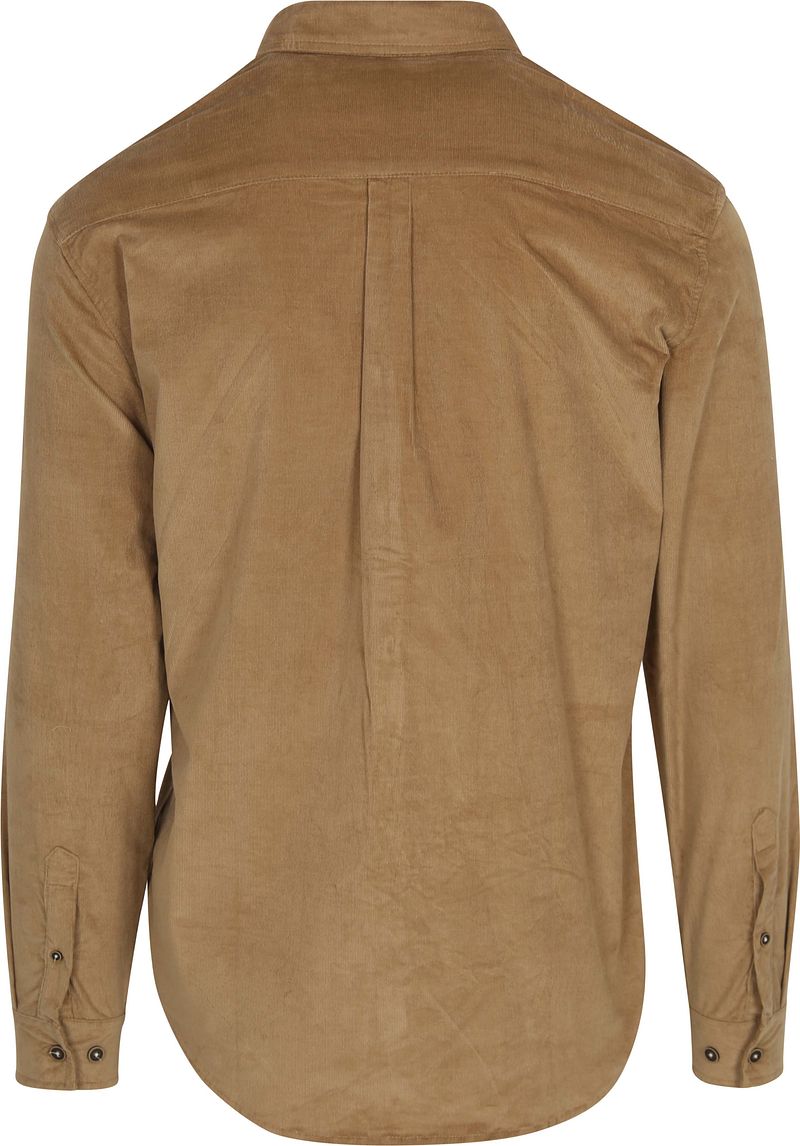 Anerkjendt Hemd Leif Corduroy Beige - Größe M günstig online kaufen