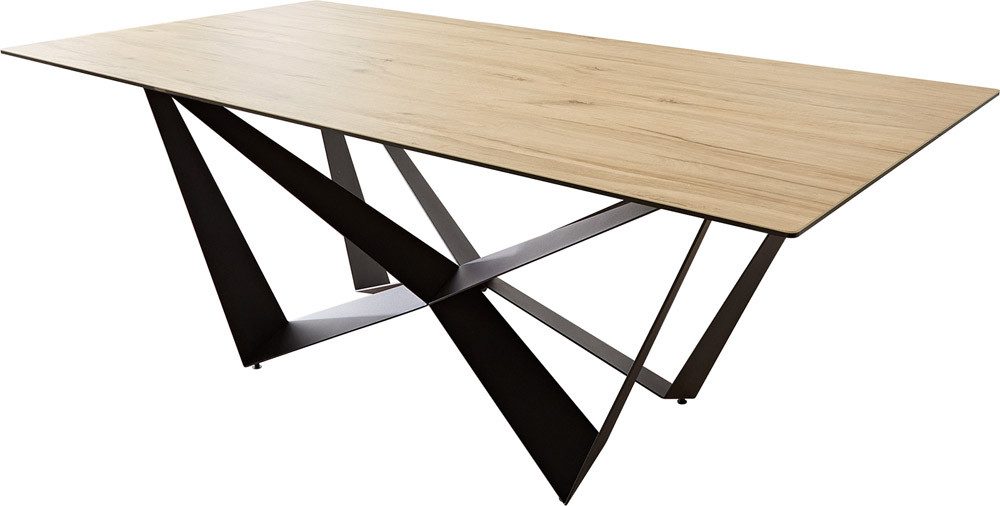 DELIFE Esstisch Edge, Keramik Laminam® Sabbia günstig online kaufen