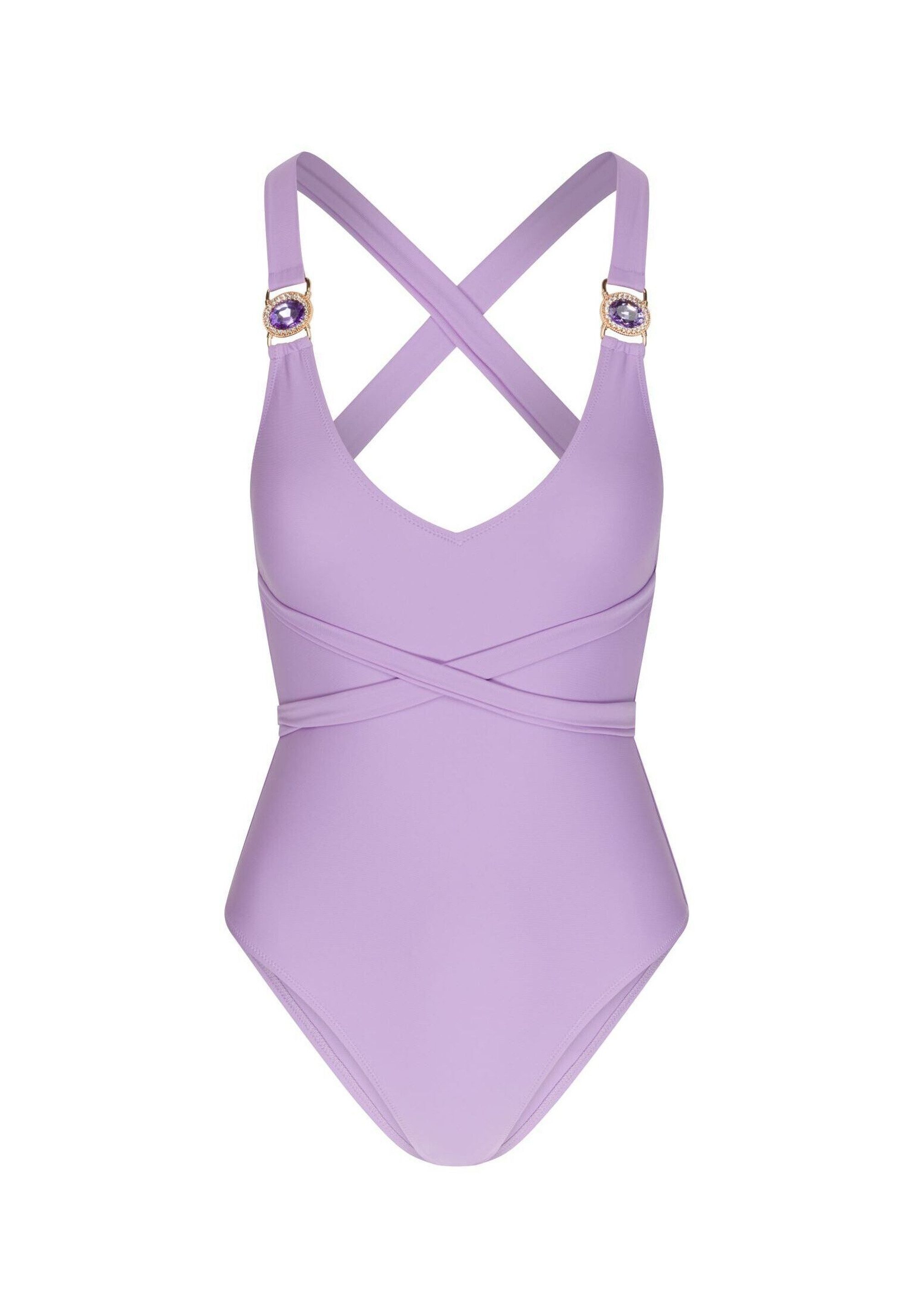 Moda Minx Badeanzug "Amour", (1 St.), mit tollem Steinbesatz günstig online kaufen
