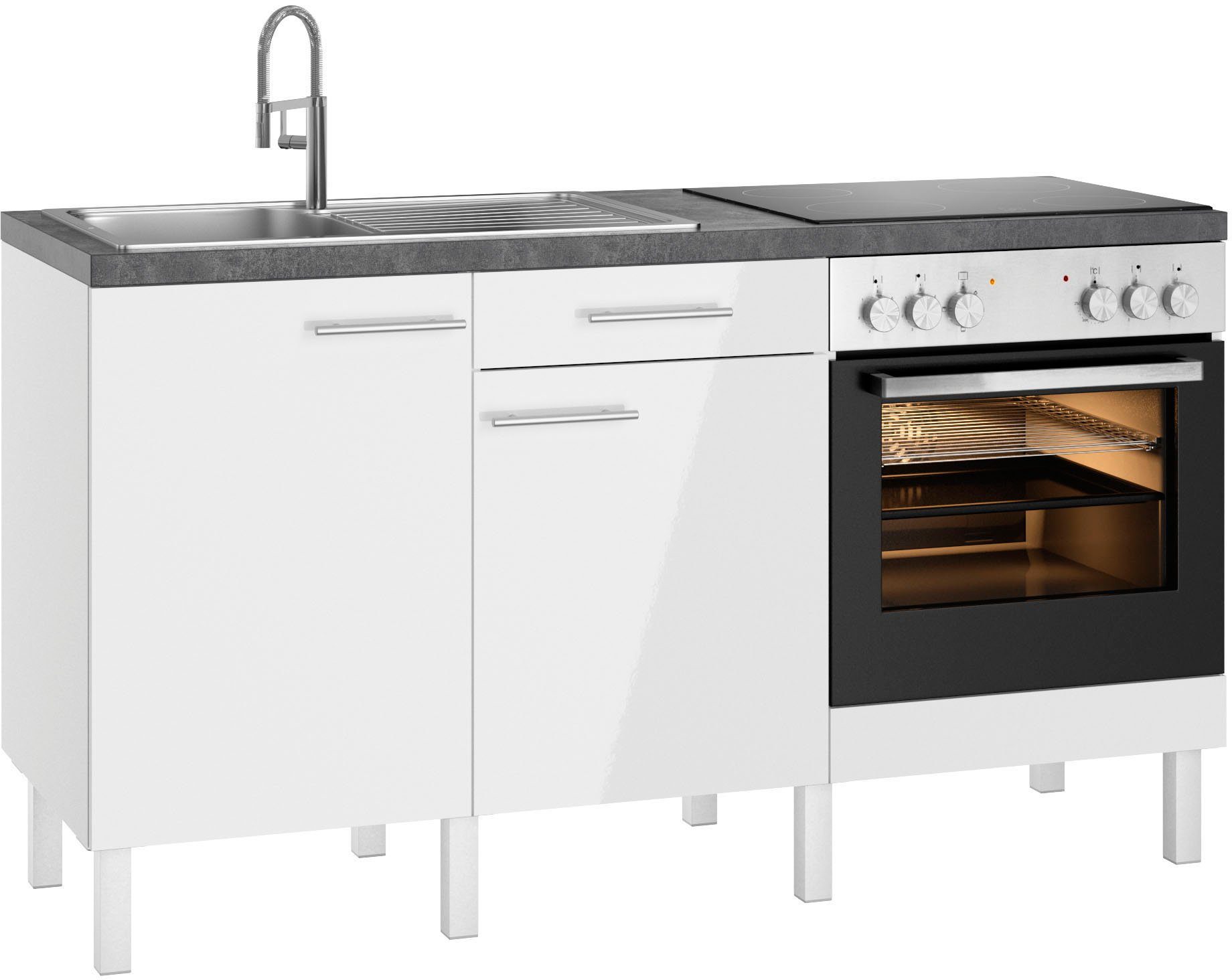 OPTIFIT Pantryküche "Lilly", Breite 160 cm, wahlweise mit E-Geräten günstig online kaufen