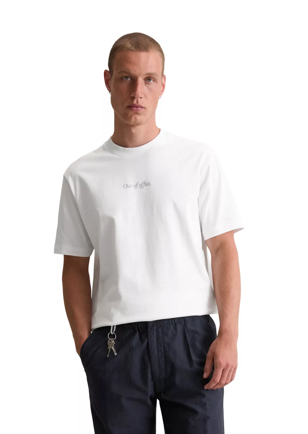 Marc OPolo DENIM T-Shirt "mit Rückenprint" günstig online kaufen