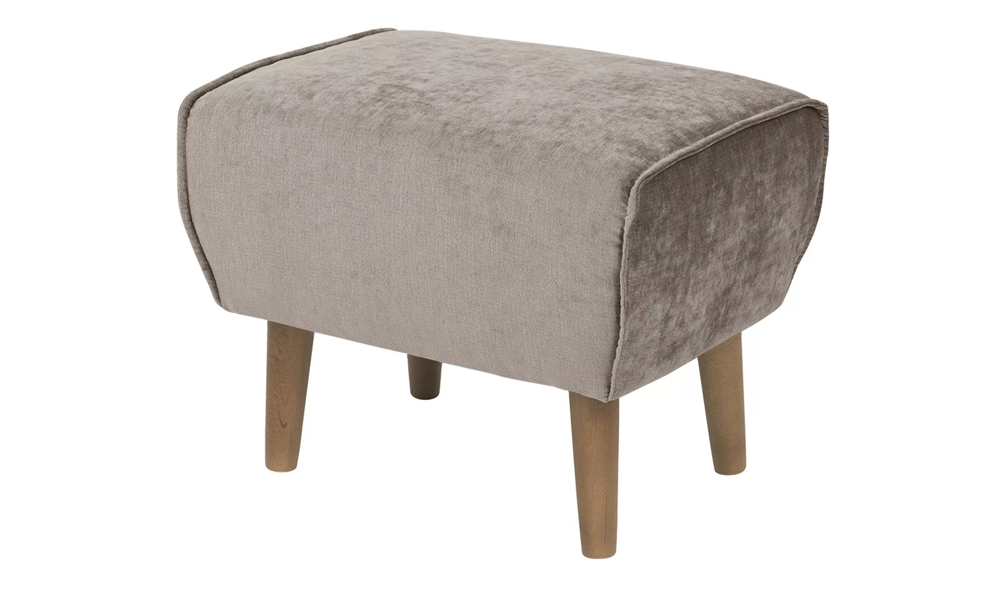 SOHO Hocker  Ellinor ¦ grau ¦ Maße (cm): B: 56 H: 46 T: 41 Polstermöbel > H günstig online kaufen